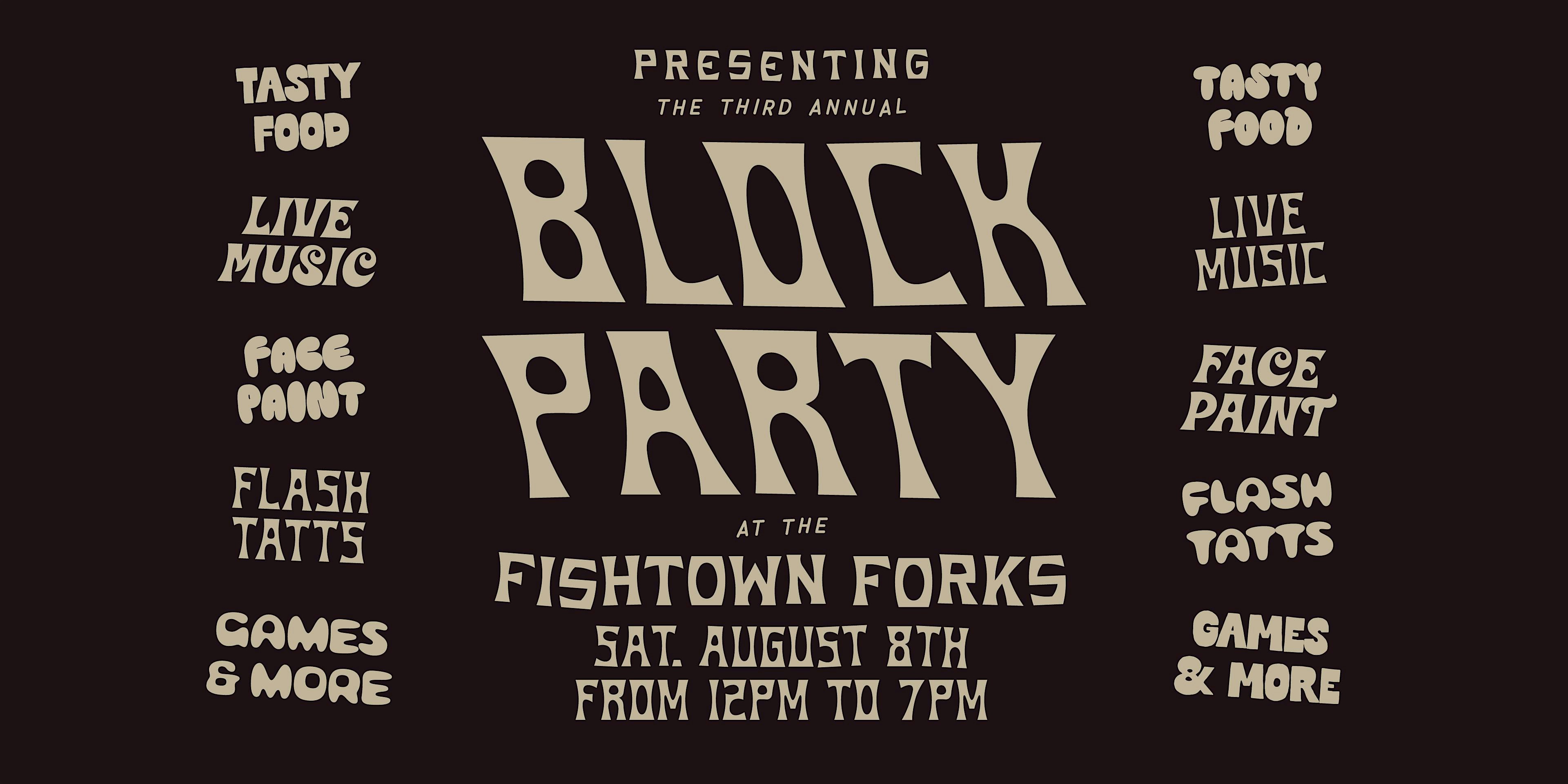 Fishtown Forks Block Party Vendor at Cedar Point Bar & Kitchen – Philadelphia, PA