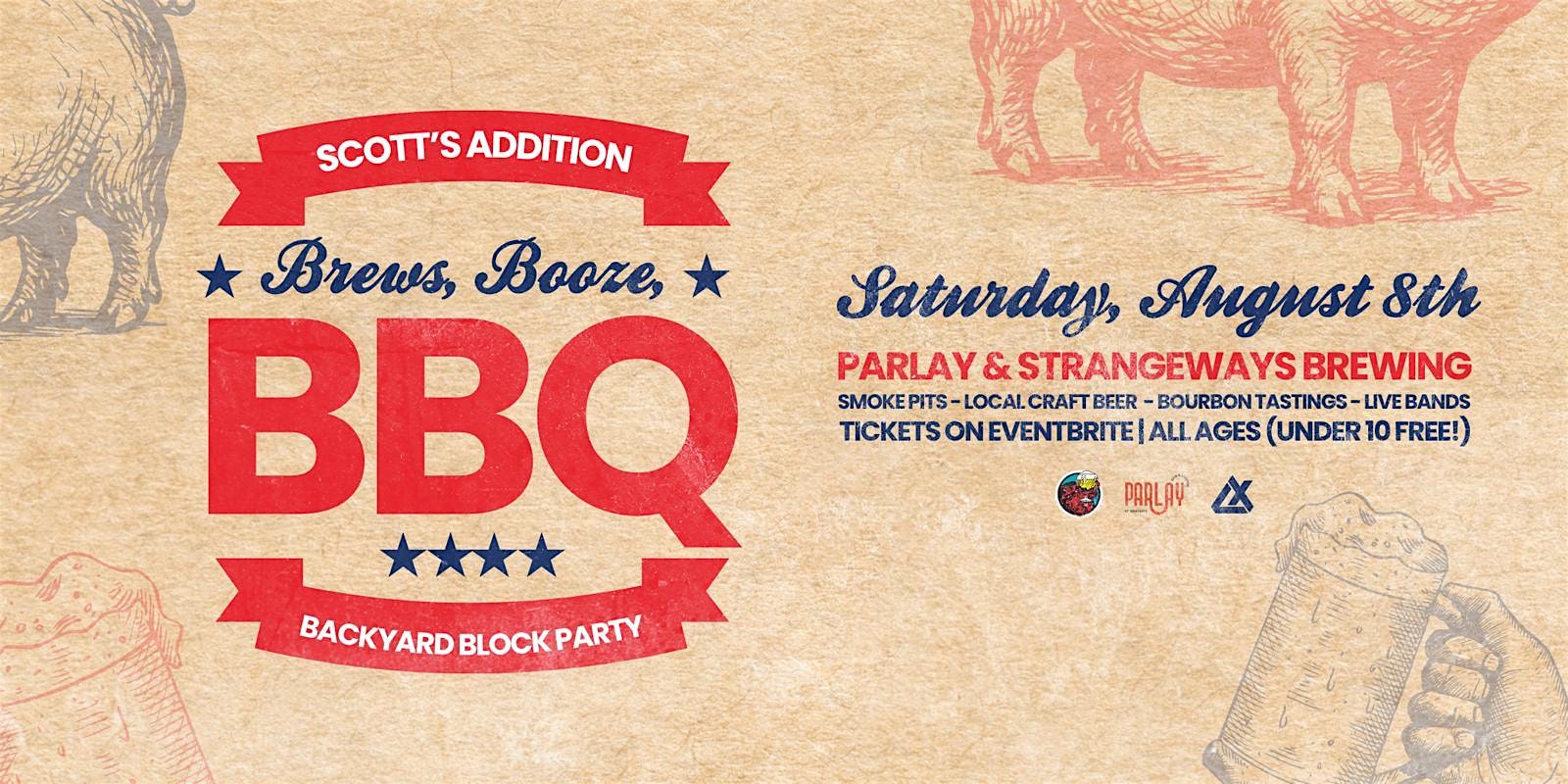 Brews, Booze & BBQ: Backyard Block Party 2026 at Scott’s Addition! at Parlay Bar & Lounge – Richmond, VA