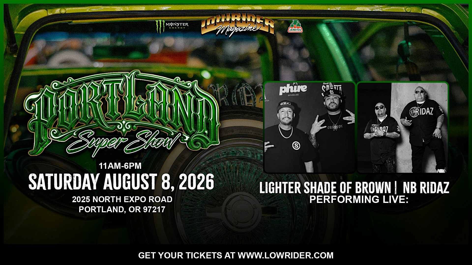 Portland Lowrider Super Show at Portland Expo Center – Portland, OR