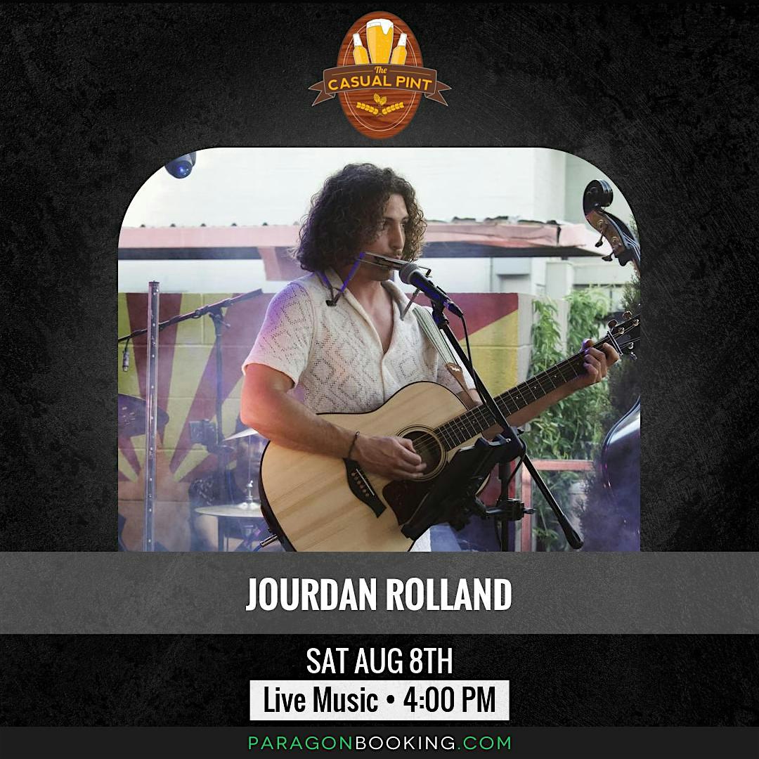 Live Music in Ocotillo Chandler Arizona featuring Jourdan Rolland at The Casual Pint of Ocotillo at The Casual Pint of Ocotillo – Chandler, AZ