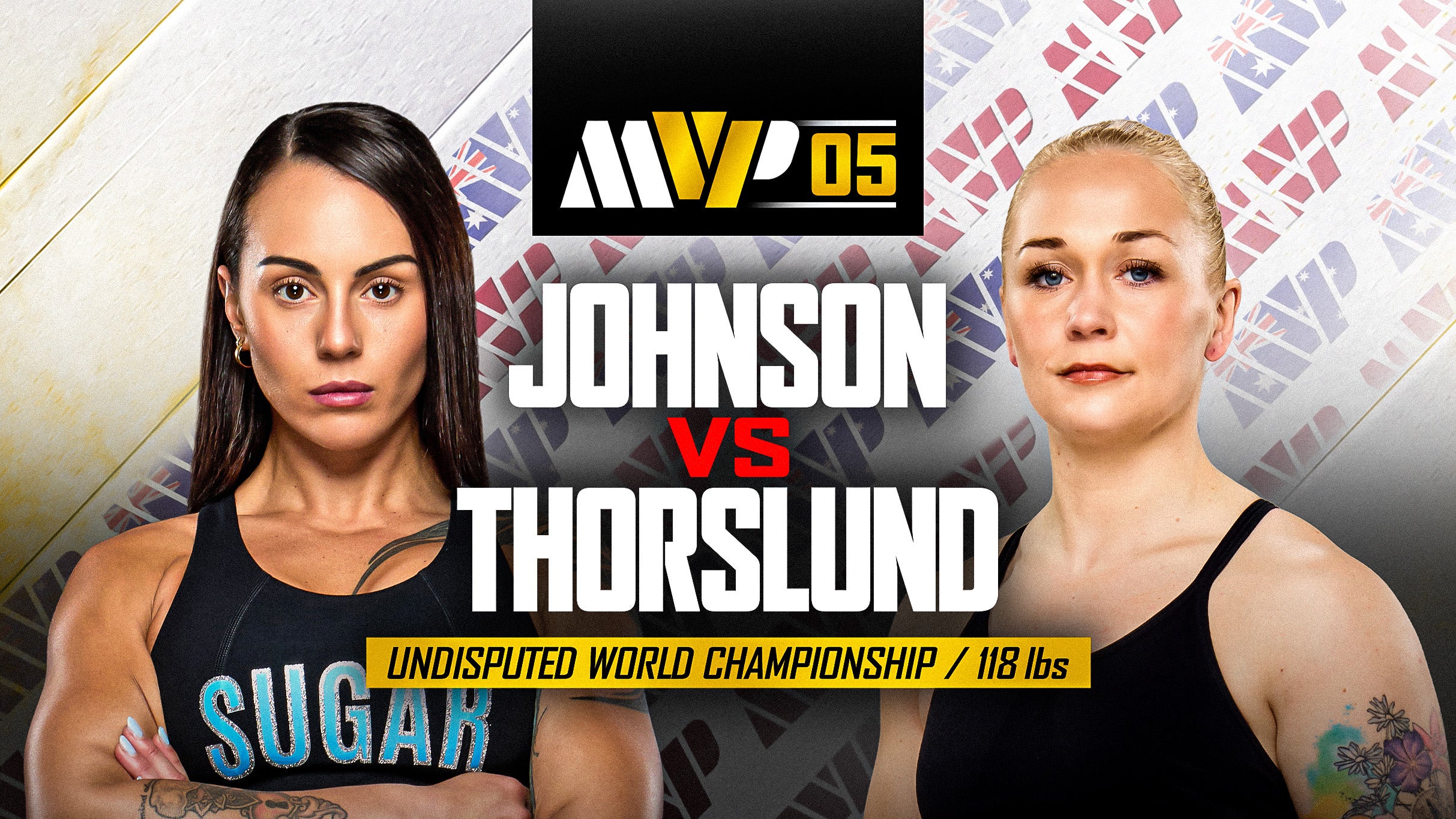 MVPW 05: Cherneka Johnson v. Dina Thorslund at Caribe Royale Orlando – Orlando, FL