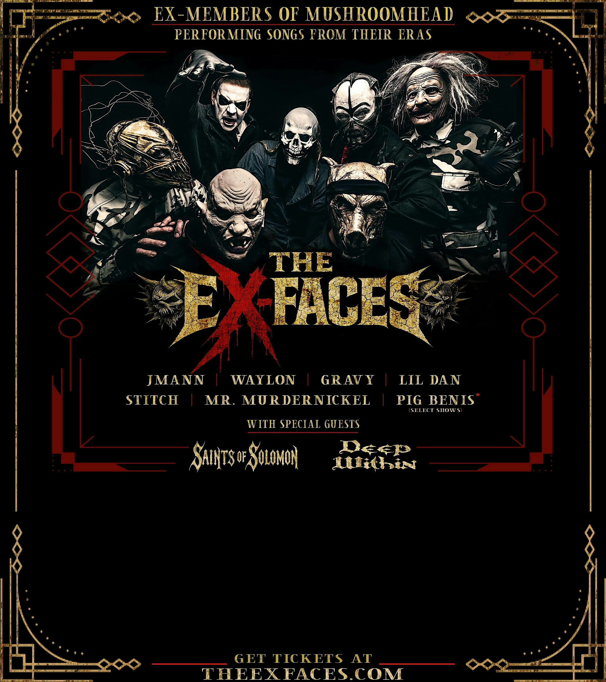 EX-FACES Tour Extravaganza at Exit 210 Saloon – Oakwood, IL
