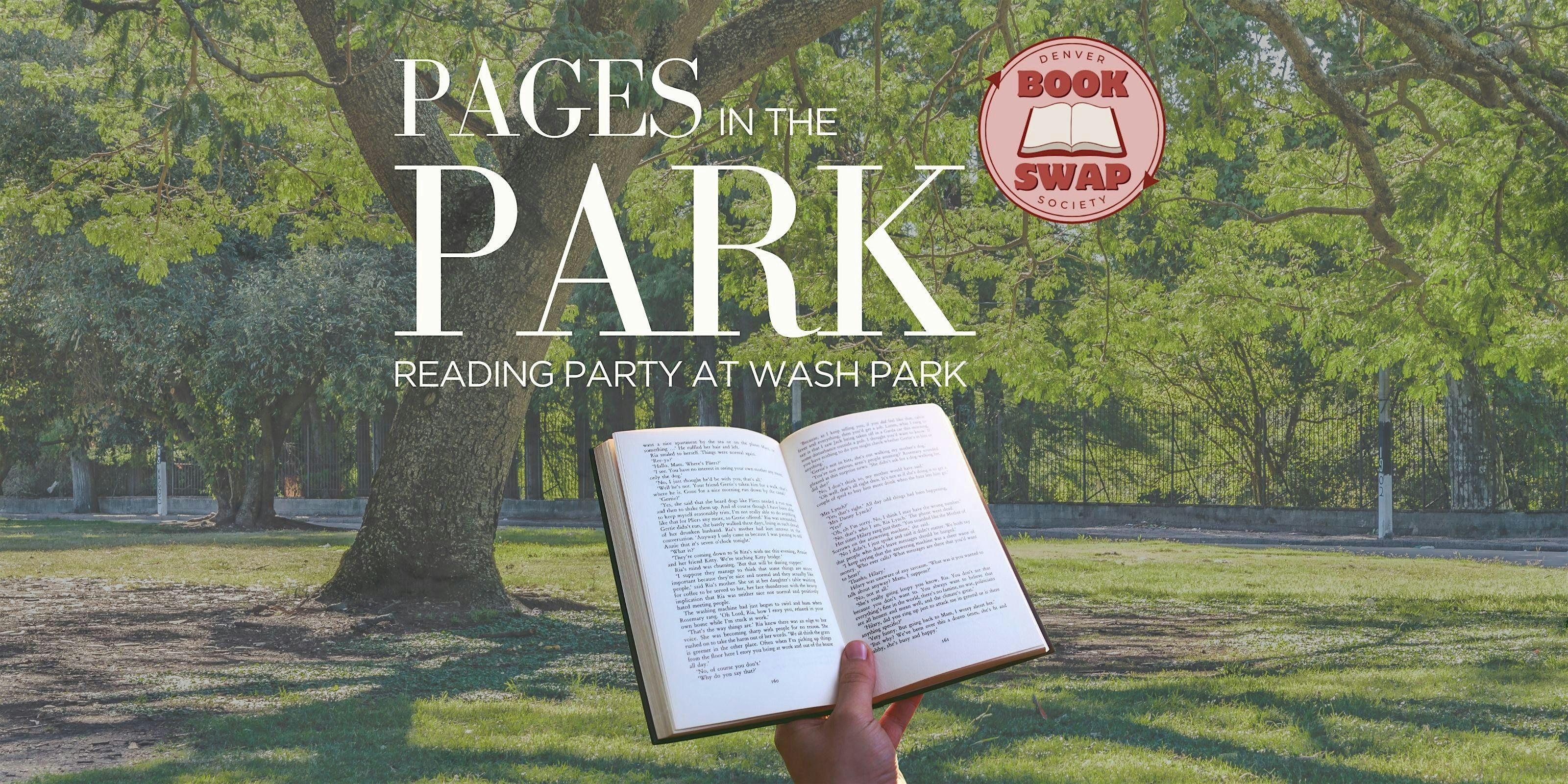 Pages in the Park – FREE Reading Party at Washington Park Recreation Center – Denver, CO
