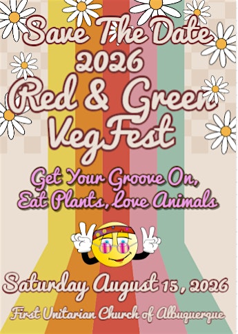 2026 Red and Green VegFest Albuquerque at First Unitarian Church – Albuquerque, NM