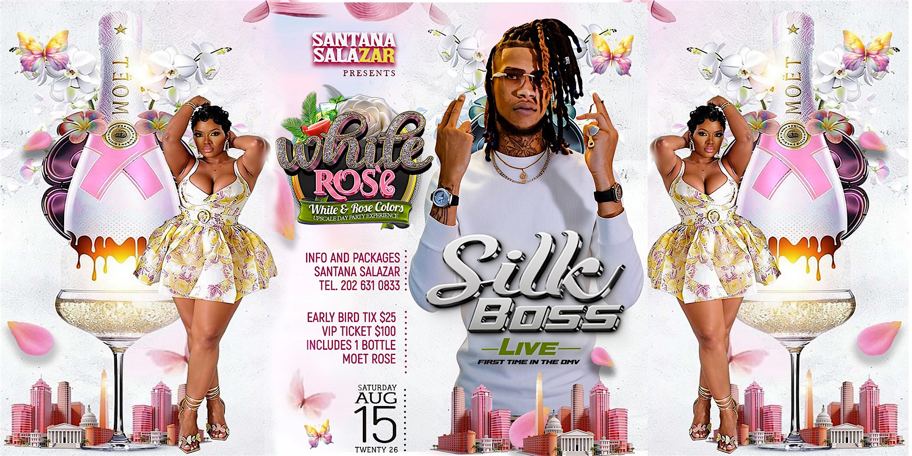 WHITE ROSE 2026 (UPSCALE WHITE AND ROSE DAY PARTY) at White Rose Headquarters – Laurel, MD