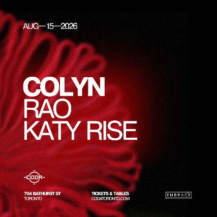 Colyn at CODA – Toronto, Canada