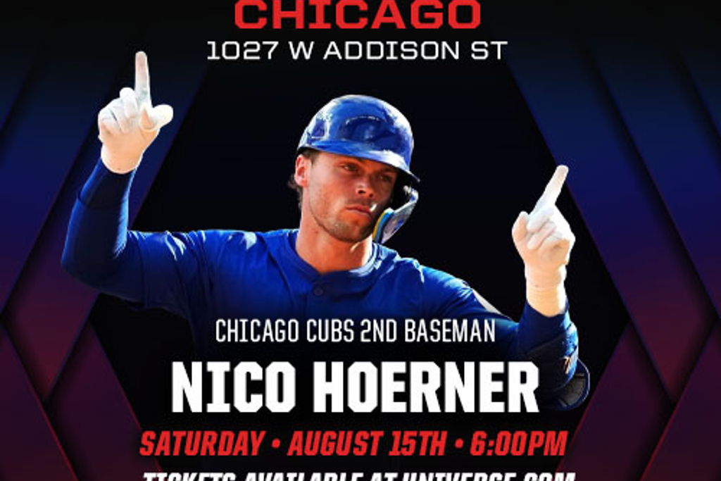 Nico Hoerner at CardVault by Tom Brady ( CHICAGO ) at – Chicago, IL