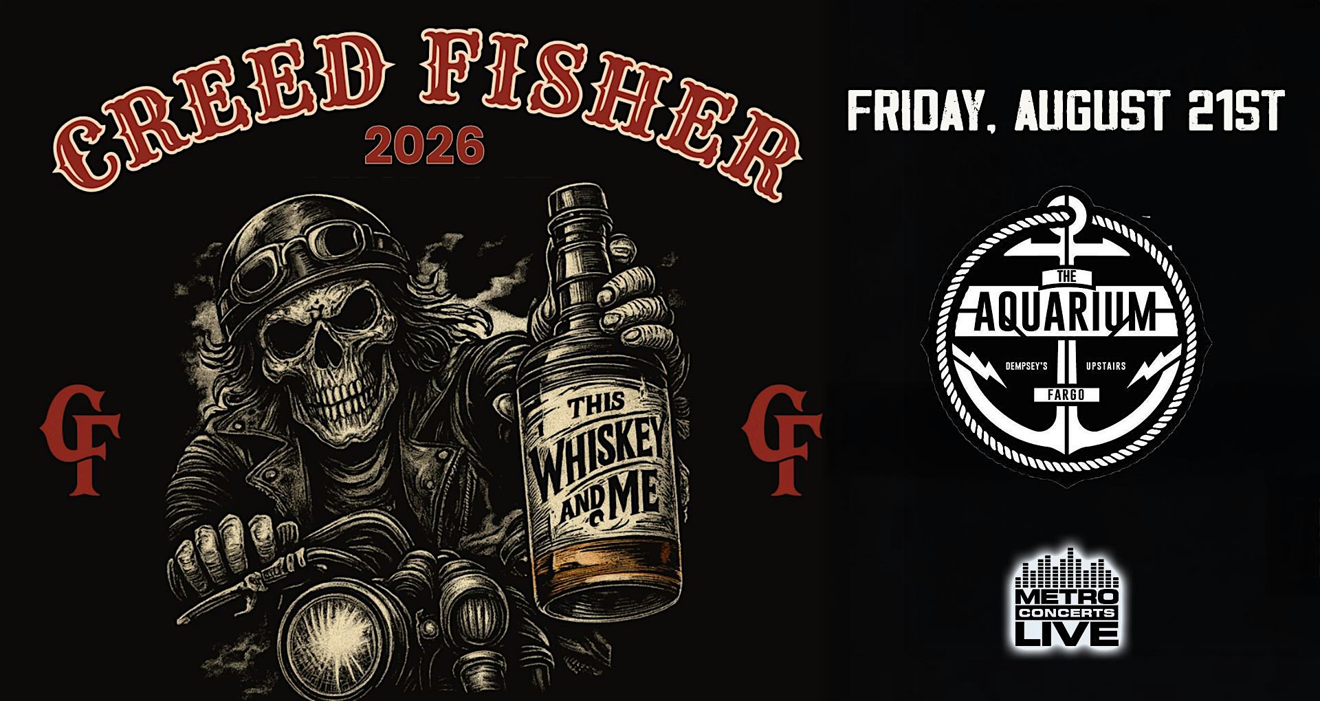 Creed Fisher at The Aquarium – Fargo, ND