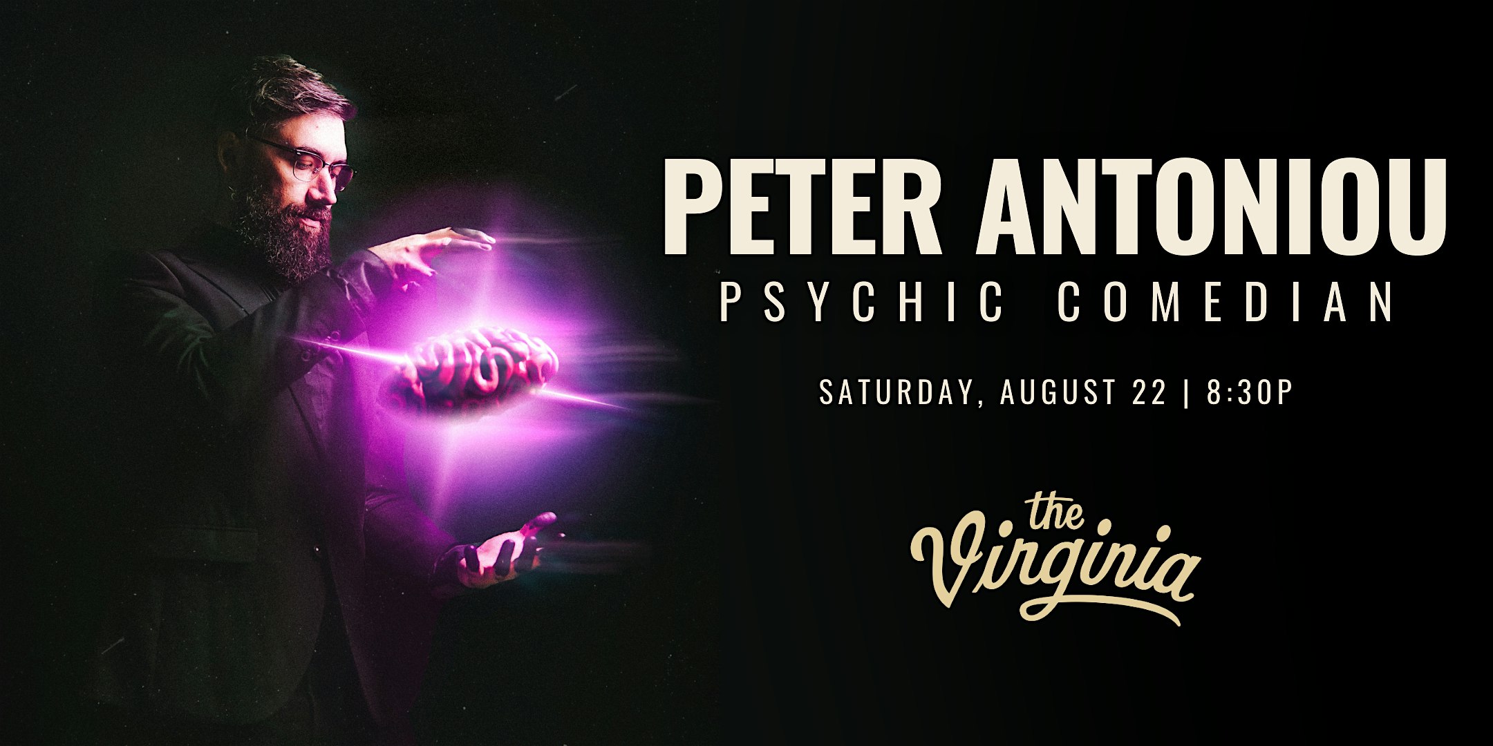 Peter Antoniou Psychic Comedian at The Virginia – Somerset, KY