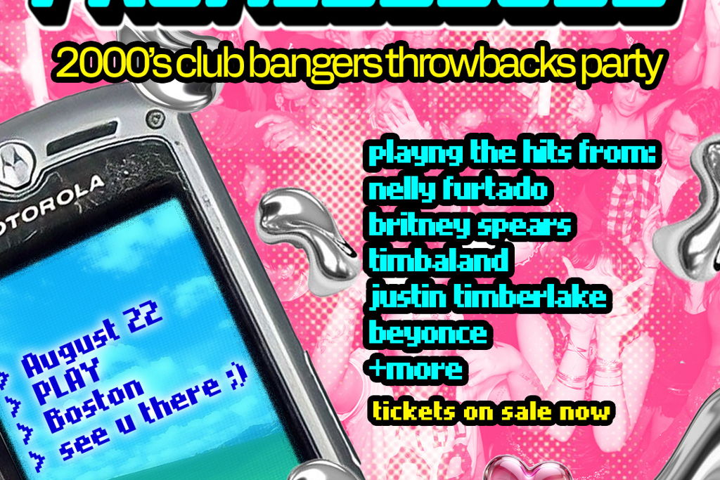 PROMISCUOUS: A 2000’s CLUB BANGERS THROWBACKS PARTY at – Boston, MA