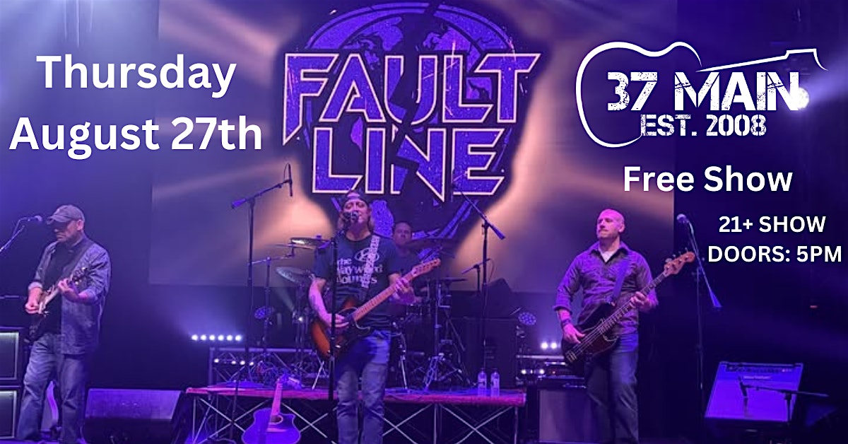 Free Live Rock Band Near Buford – Faultline at 37 Main at 37 Main Buford – Buford, GA