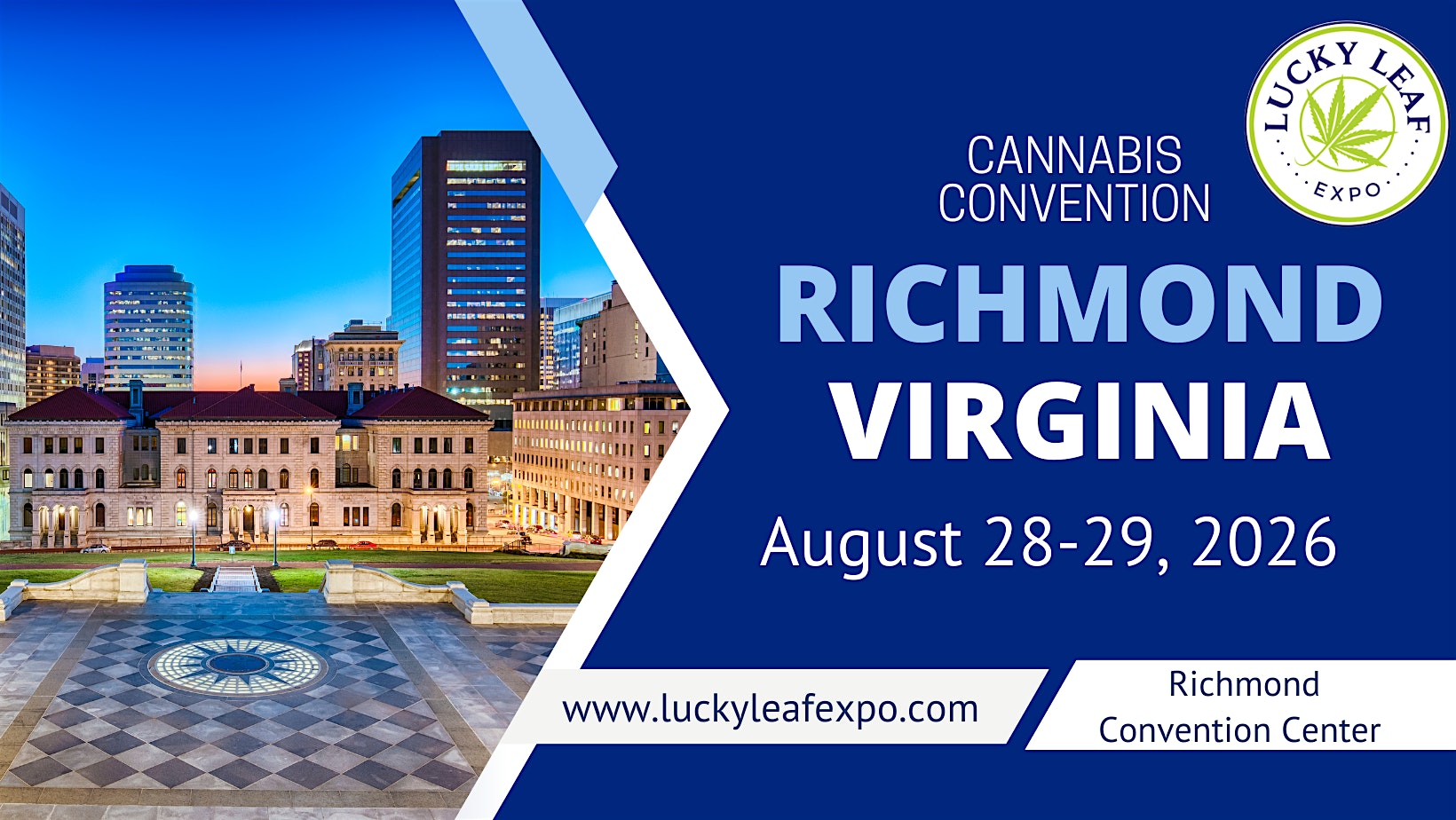 Lucky Leaf Expo Richmond, VA 2026 at Richmond Convention Center – Richmond, VA