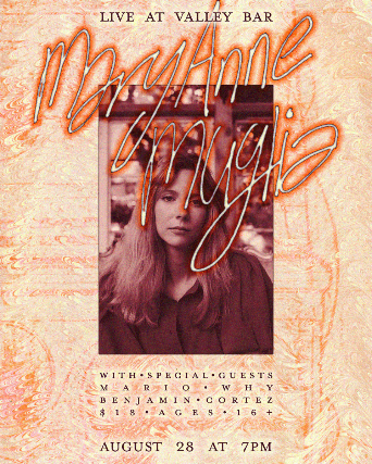 MARYANNE MUGLIA WITH MARIO WHY AND BENJAMIN CORTEZ at Valley Bar – Phoenix, AZ