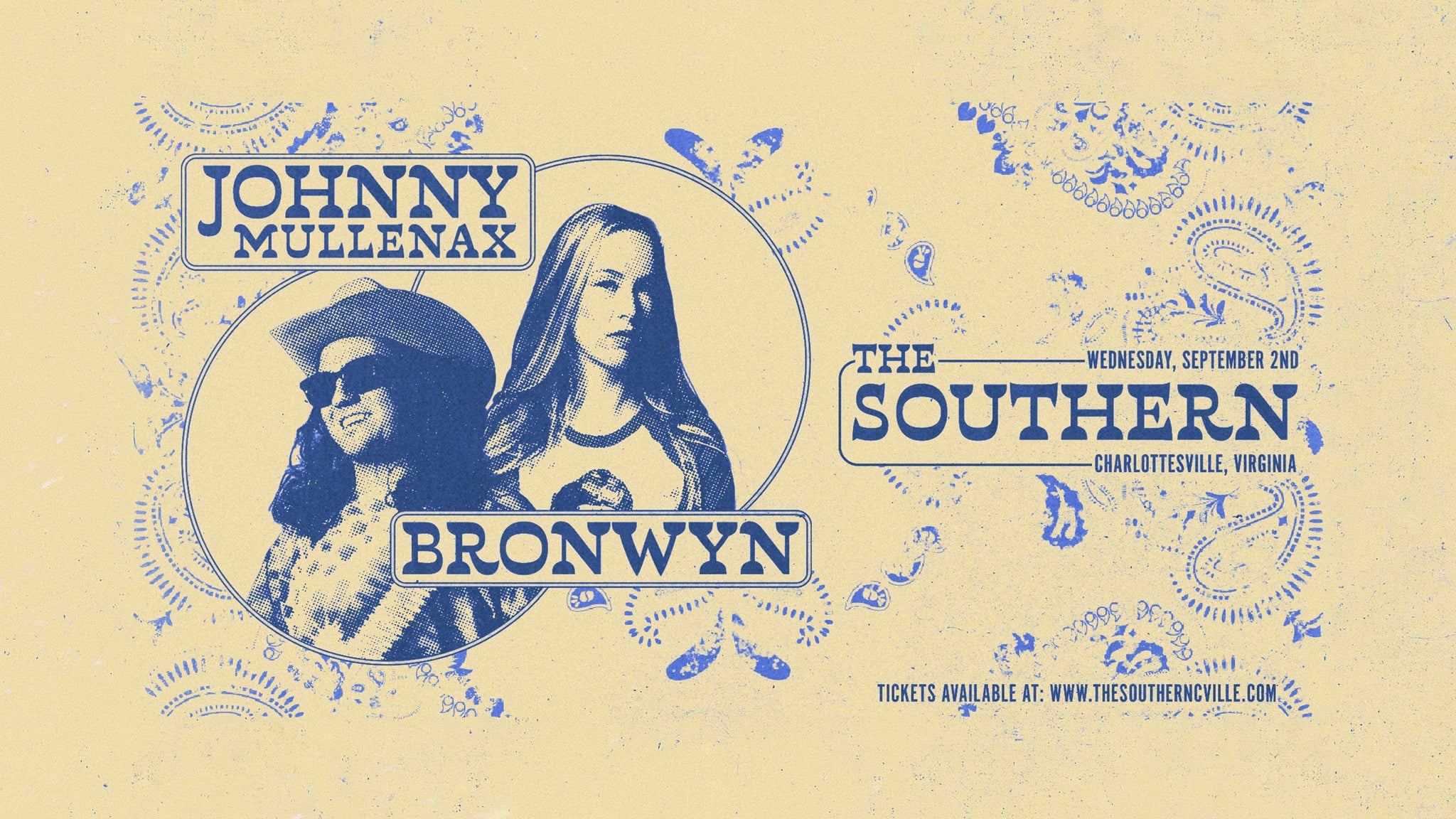 Johnny Mullenax & Bronwyn at The Southern Café & Music Hall – Charlottesville, VA