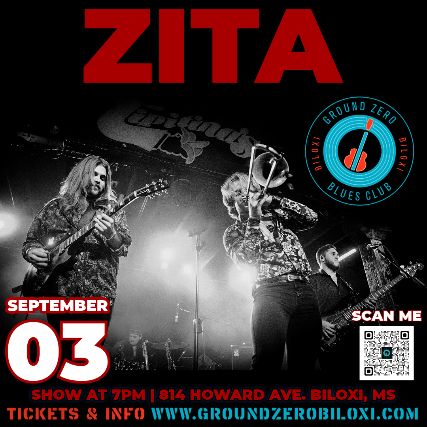 ZITA at Ground Zero Blues Club Biloxi – Biloxi, MS