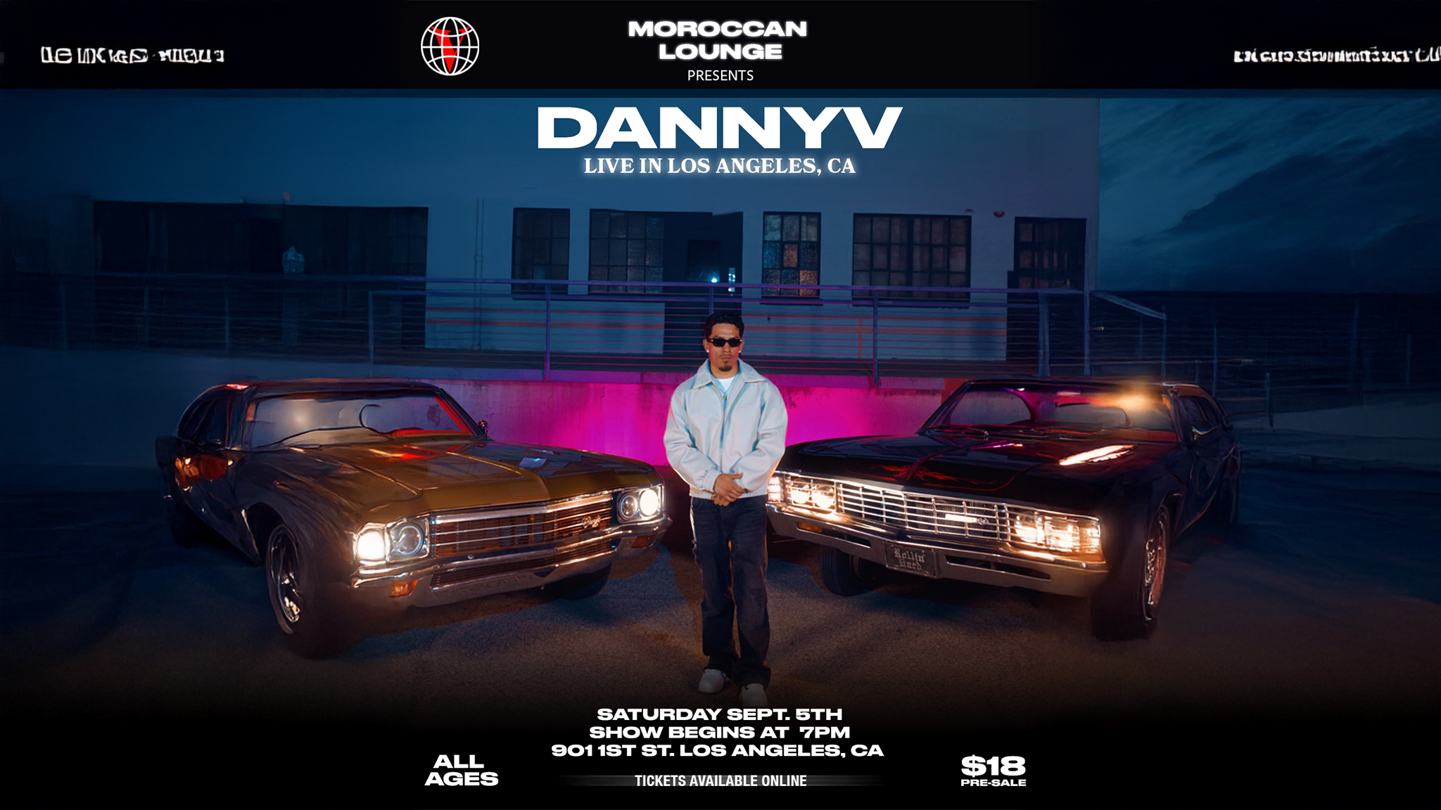 DannyV at The Moroccan Lounge – Los Angeles, CA