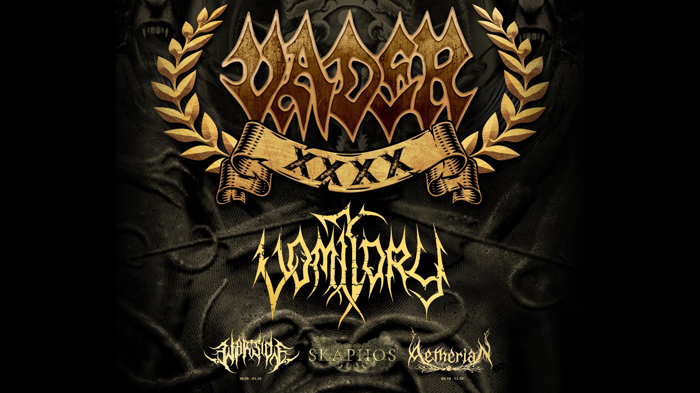Vader, Jungle Rot, Fleshcrawl, Trash Panda at TSDMAAC (Catacombs) – Detroit, MI