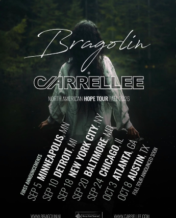Bragolin + Carrellee North American Hope Tour at Small’s – Hamtramck, MI