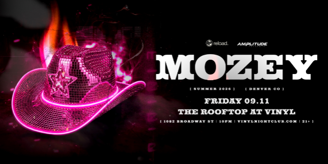 Mozey at Club Vinyl – Denver, CO