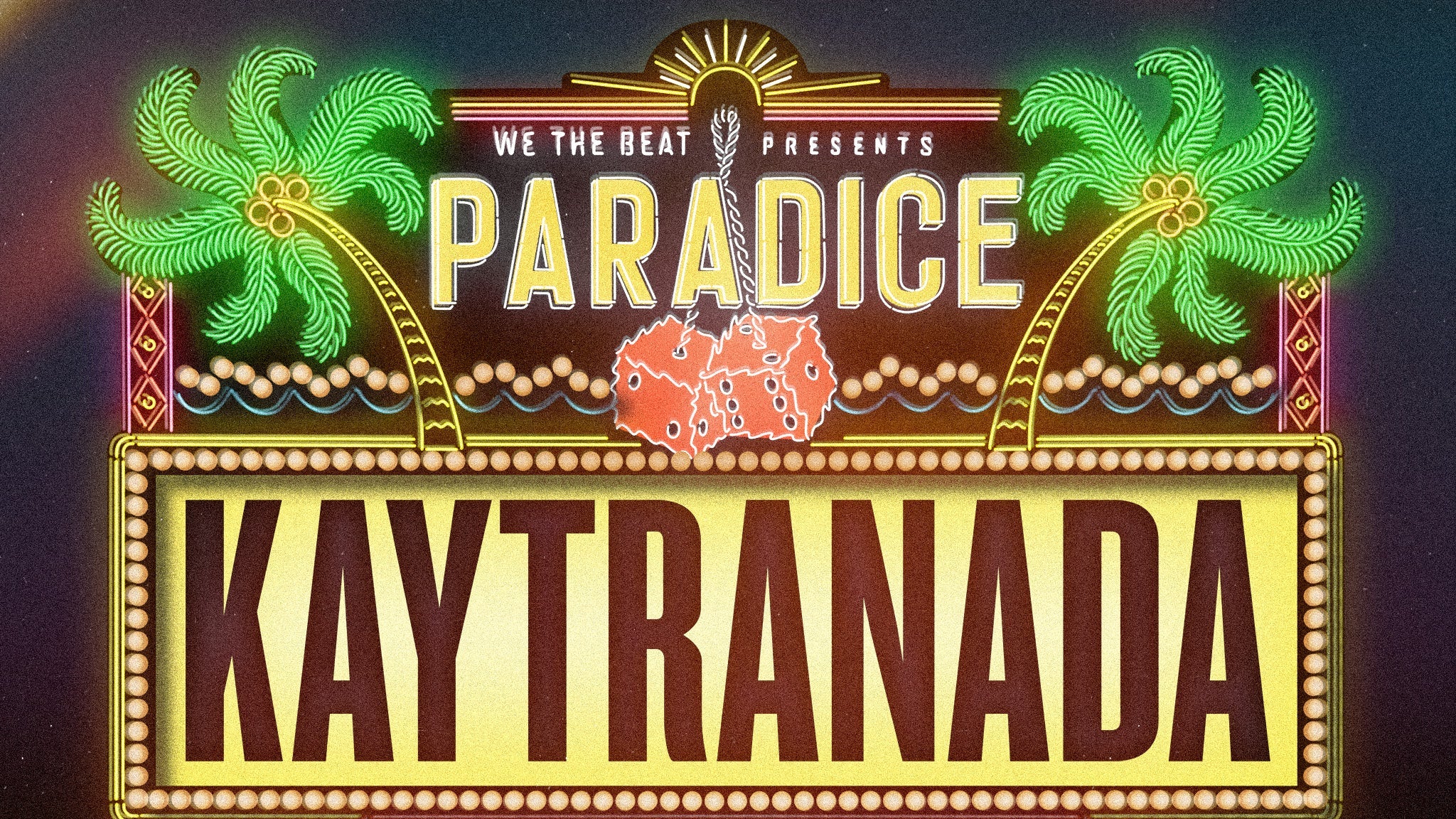 PARADICE with Kaytranada at The Sandbar at Red Rock Casino Resort & Spa – Las Vegas, NV