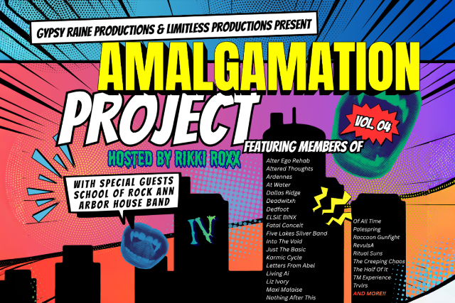 The Amalgamation Project 4 LIVE wsg School of Rock Ann Arbor House Band at TSDMAAC (Crypt) – Detroit, MI