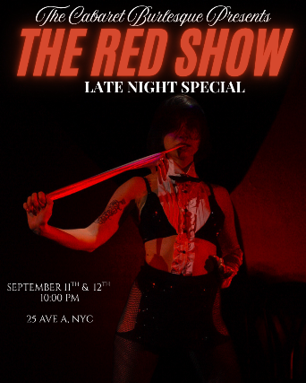 THE RED SHOW at Berlin – New York, NY