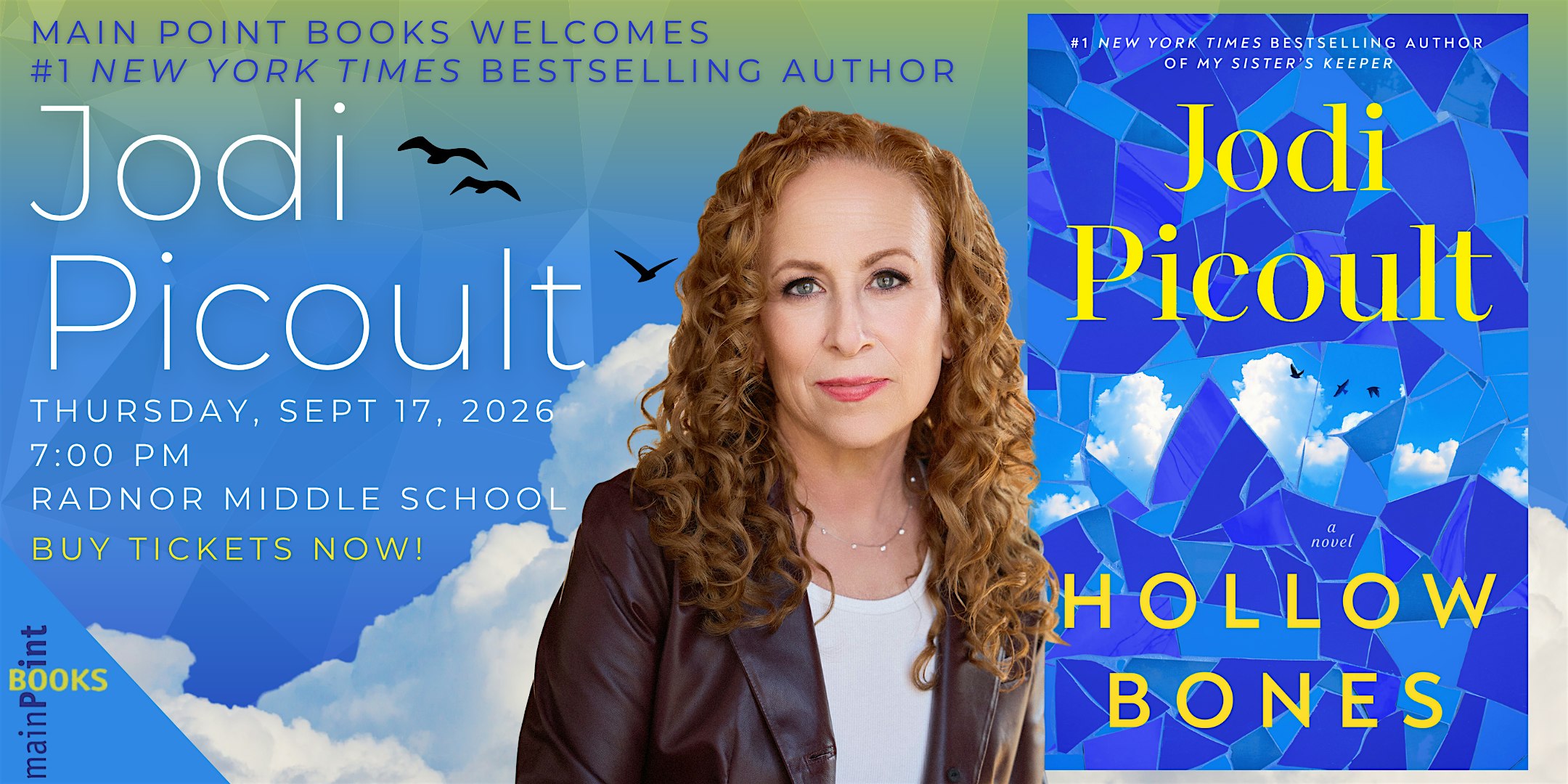 An Evening with Jodi Picoult at Radnor Middle School – Wayne, PA