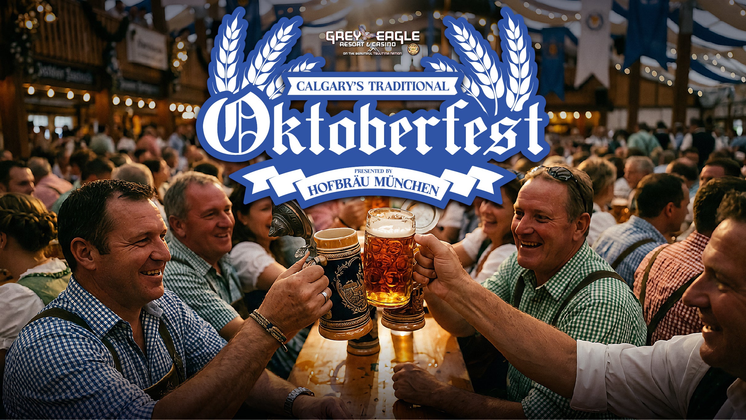 Calgarys Traditional Oktoberfest Party Presented by Hofbräu Munich at Grey Eagle Event Centre – Calgary, Canada