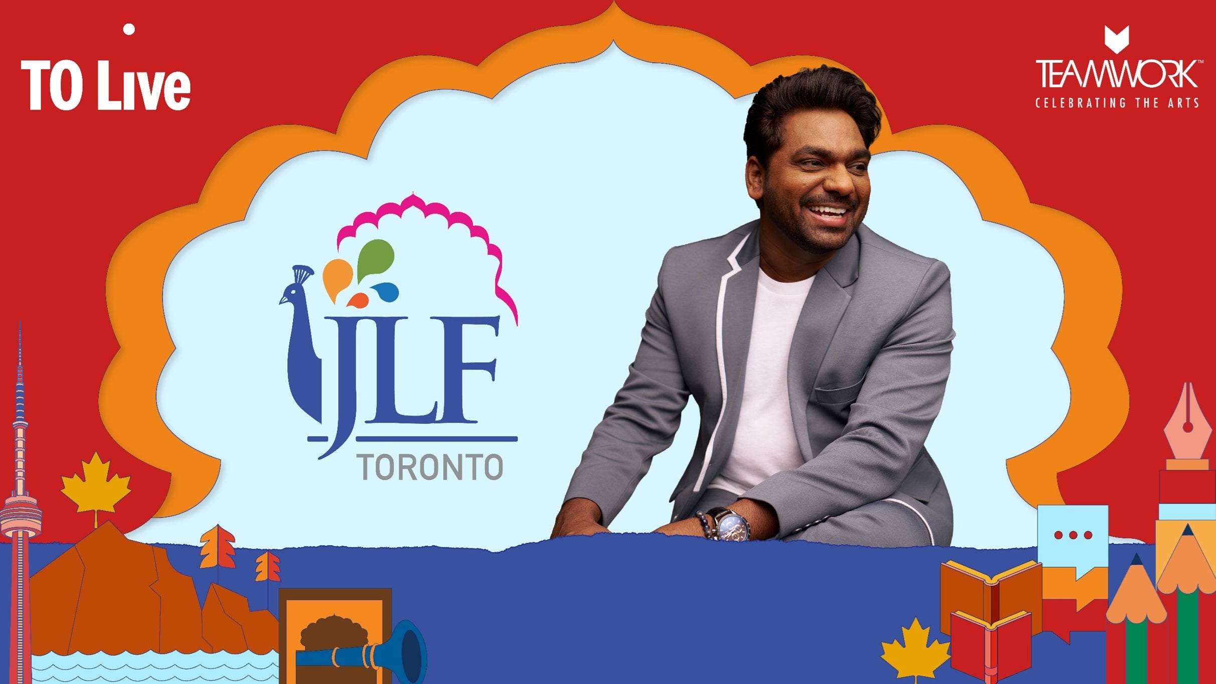 Jaipur Literature Festival: In Conversation with Zakir Khan at Meridian Hall – Toronto, Canada