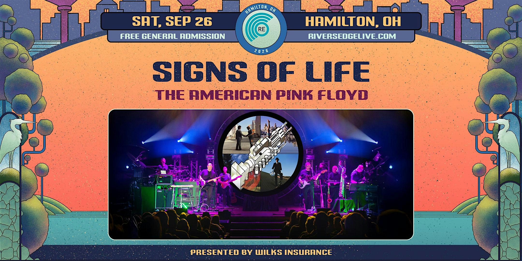SIGNS OF LIFE: THE AMERICAN PINK FLOYD at RiversEdge at Marcum Park – Hamilton, OH
