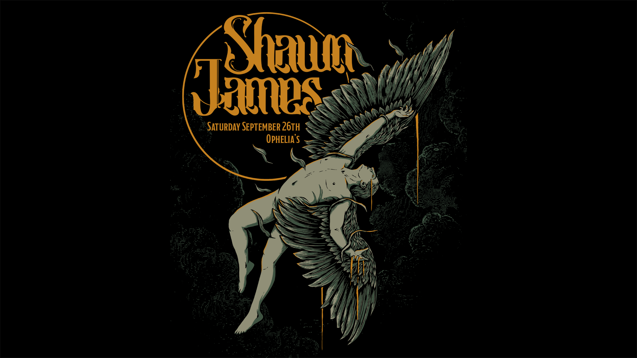 SHAWN JAMES “FLEW TOO CLOSE TO THE SUN” TOUR at Ophelia’s Electric Soapbox – Denver, CO