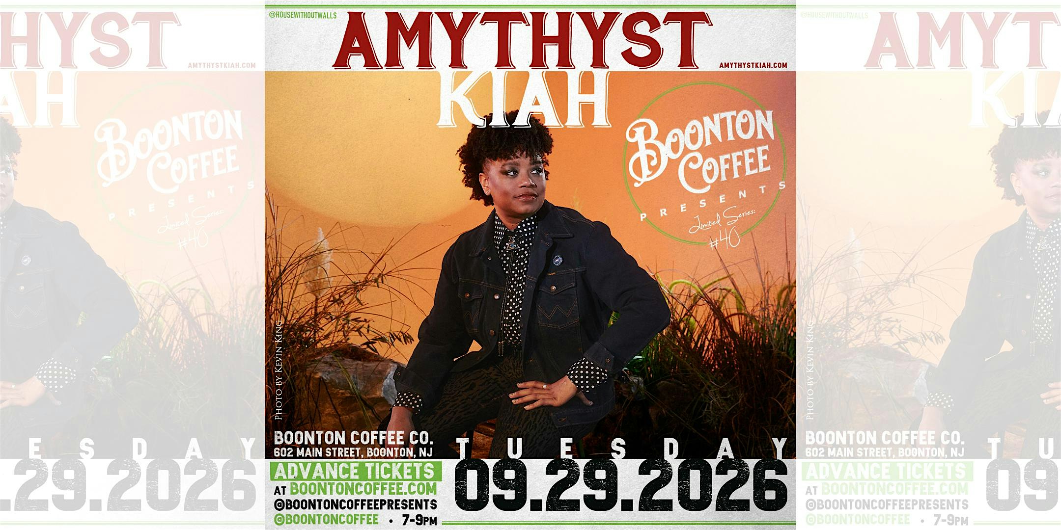 Boonton Coffee Presents: Amythyst Kiah at Boonton Coffee Co – Boonton, NJ