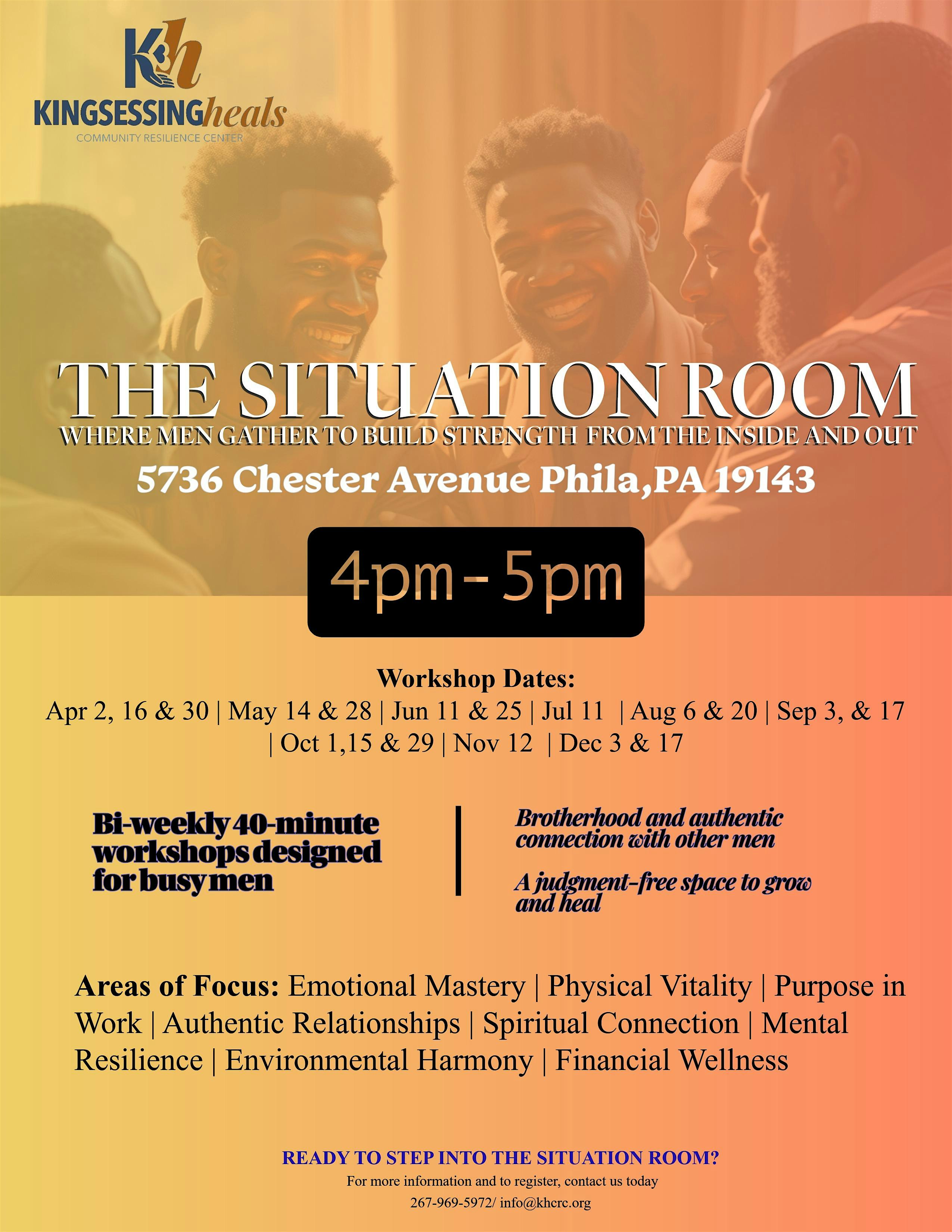 The Situation Room at Kingsessing Heals – Philadelphia, PA