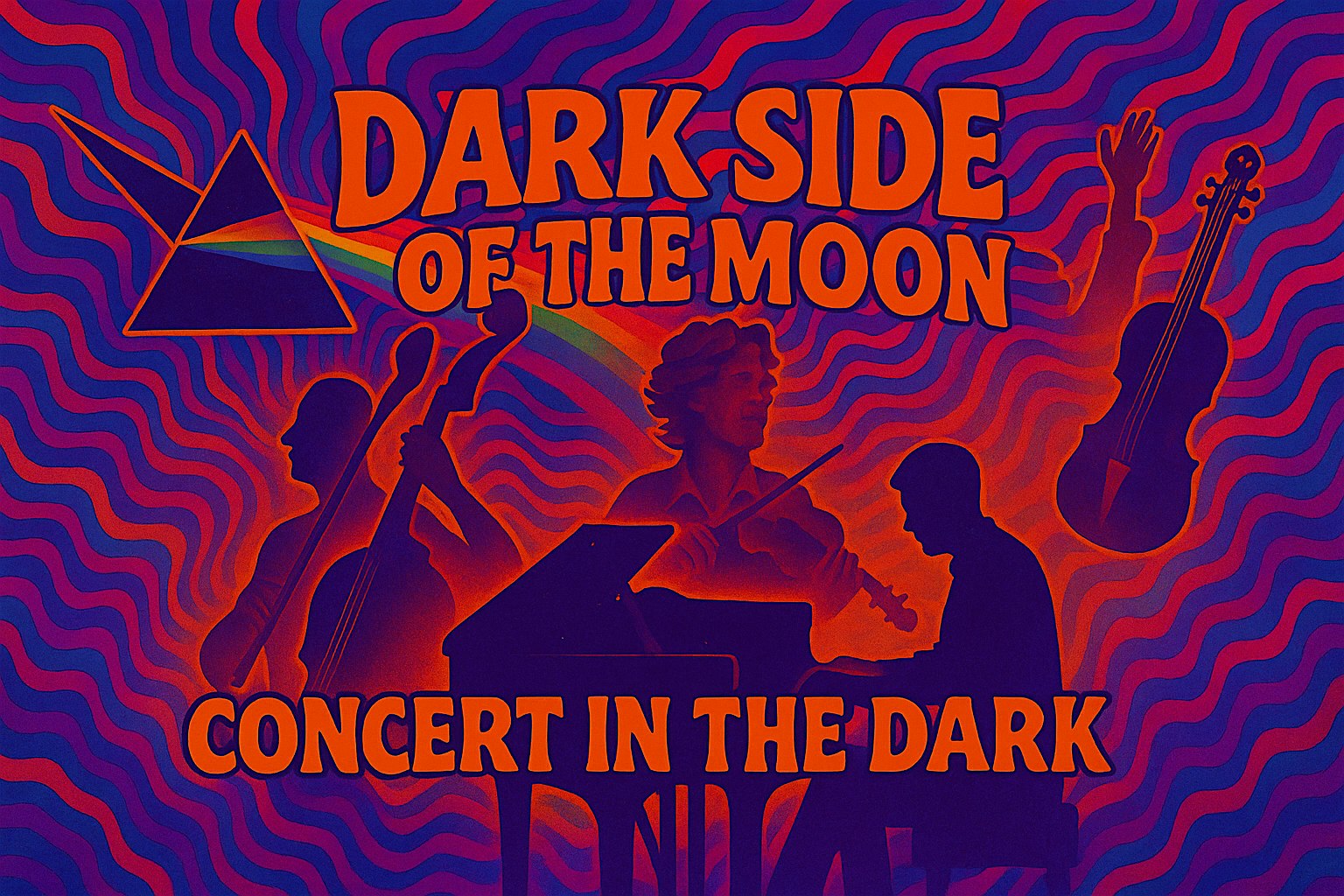 Pink Floyd Concert in the Dark with Award Winning Violinist WAITLIST SHOW at Secret Location in Eureka Springs – Eureka Springs, AR
