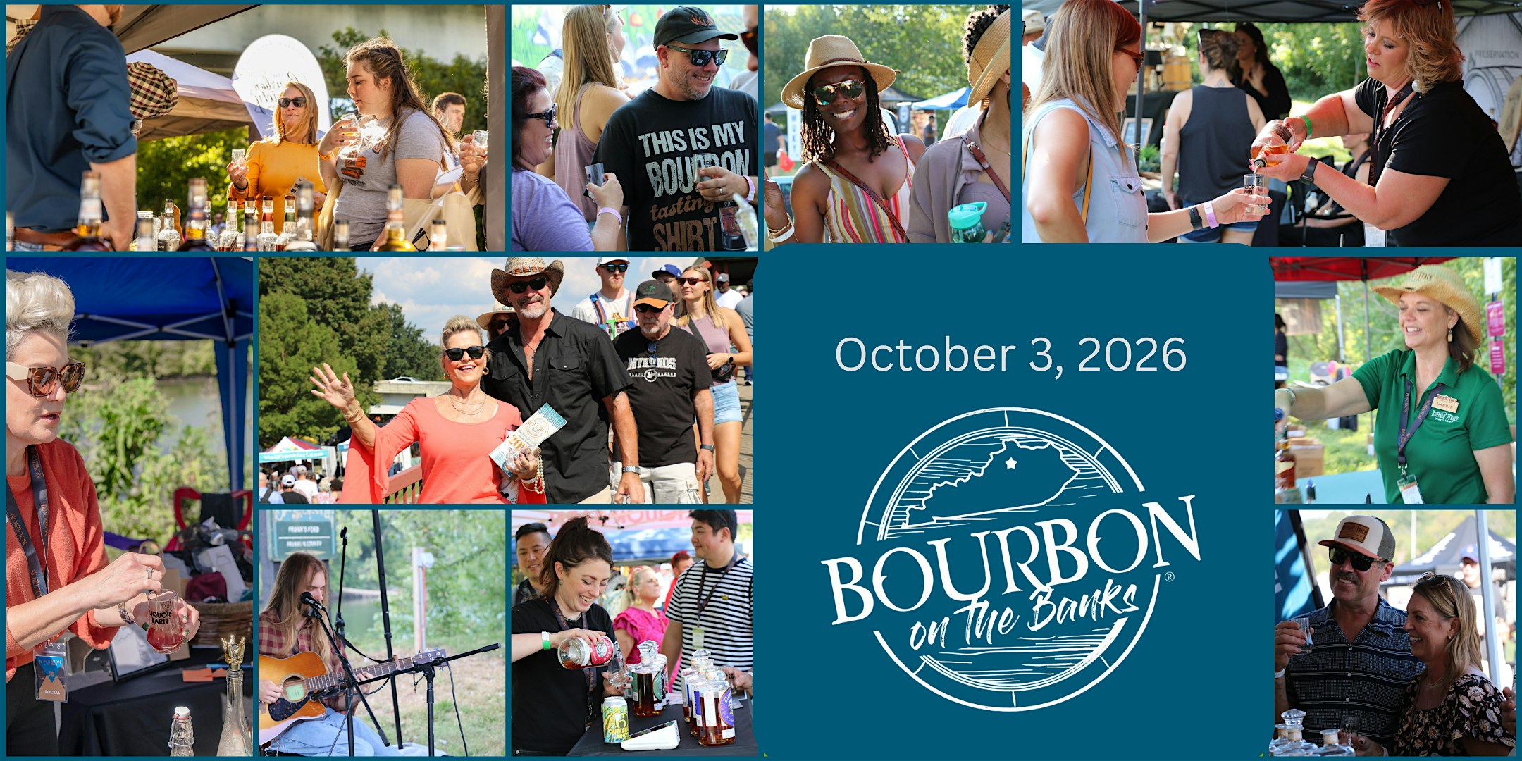 Bourbon on the Banks Festival, presented by Visit Frankfort at River View Park – Frankfort, KY