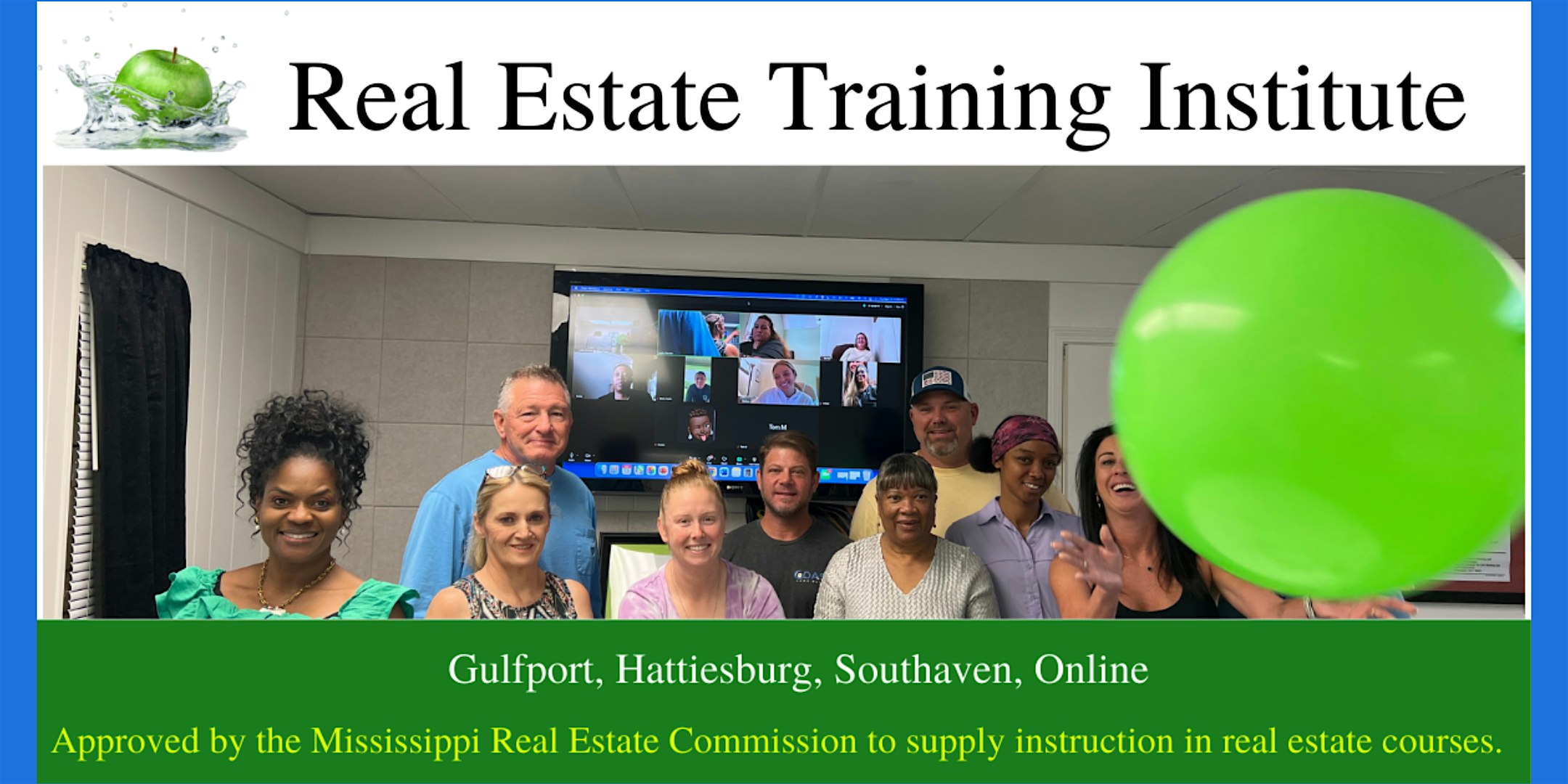 Real Estate License Course . GULFPORT Nights (Classroom) at Gulfport Night School – Gulfport, MS
