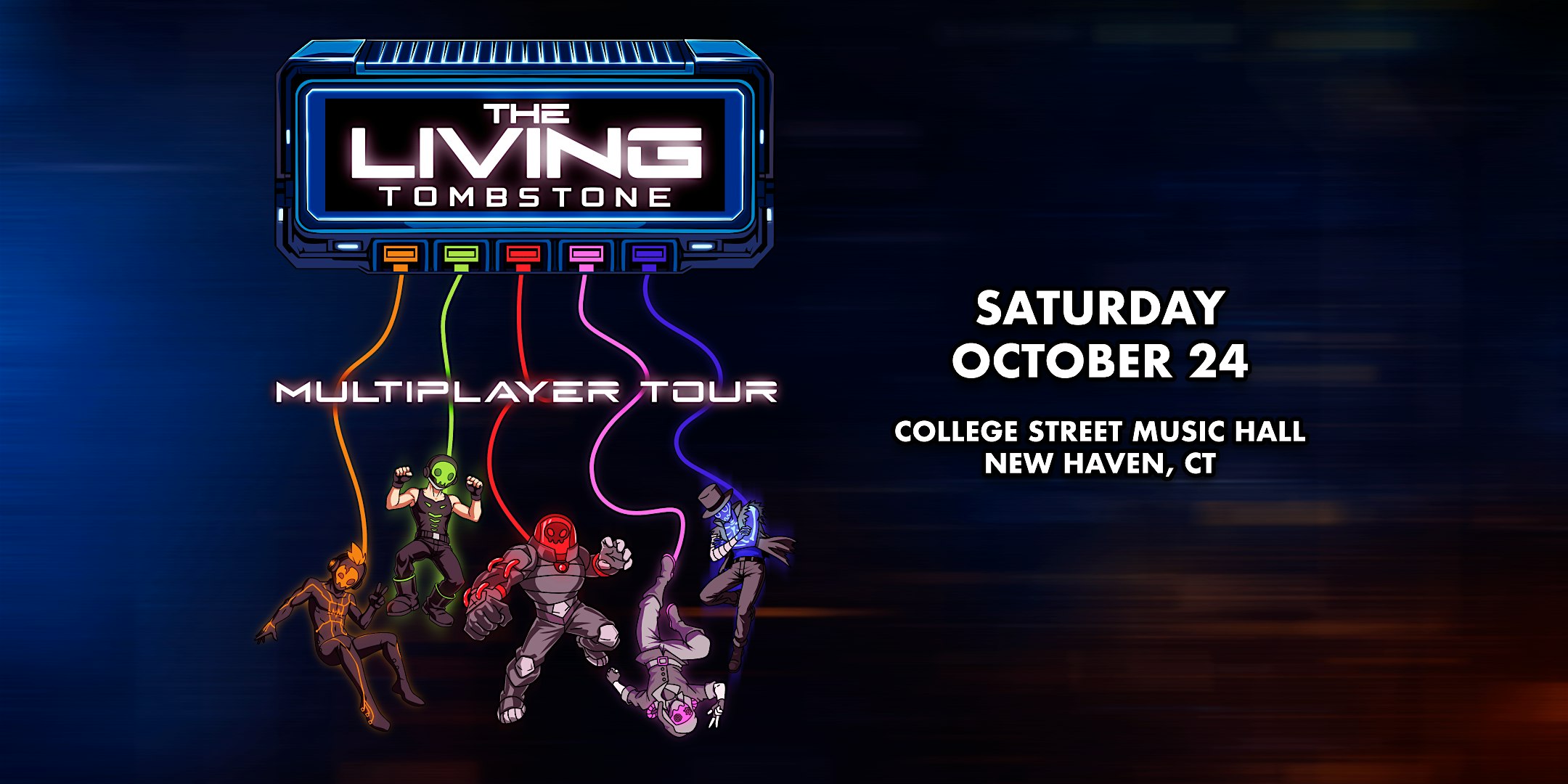 The Living Tombstone: The Multiplayer Tour at College Street Music Hall – New Haven, CT