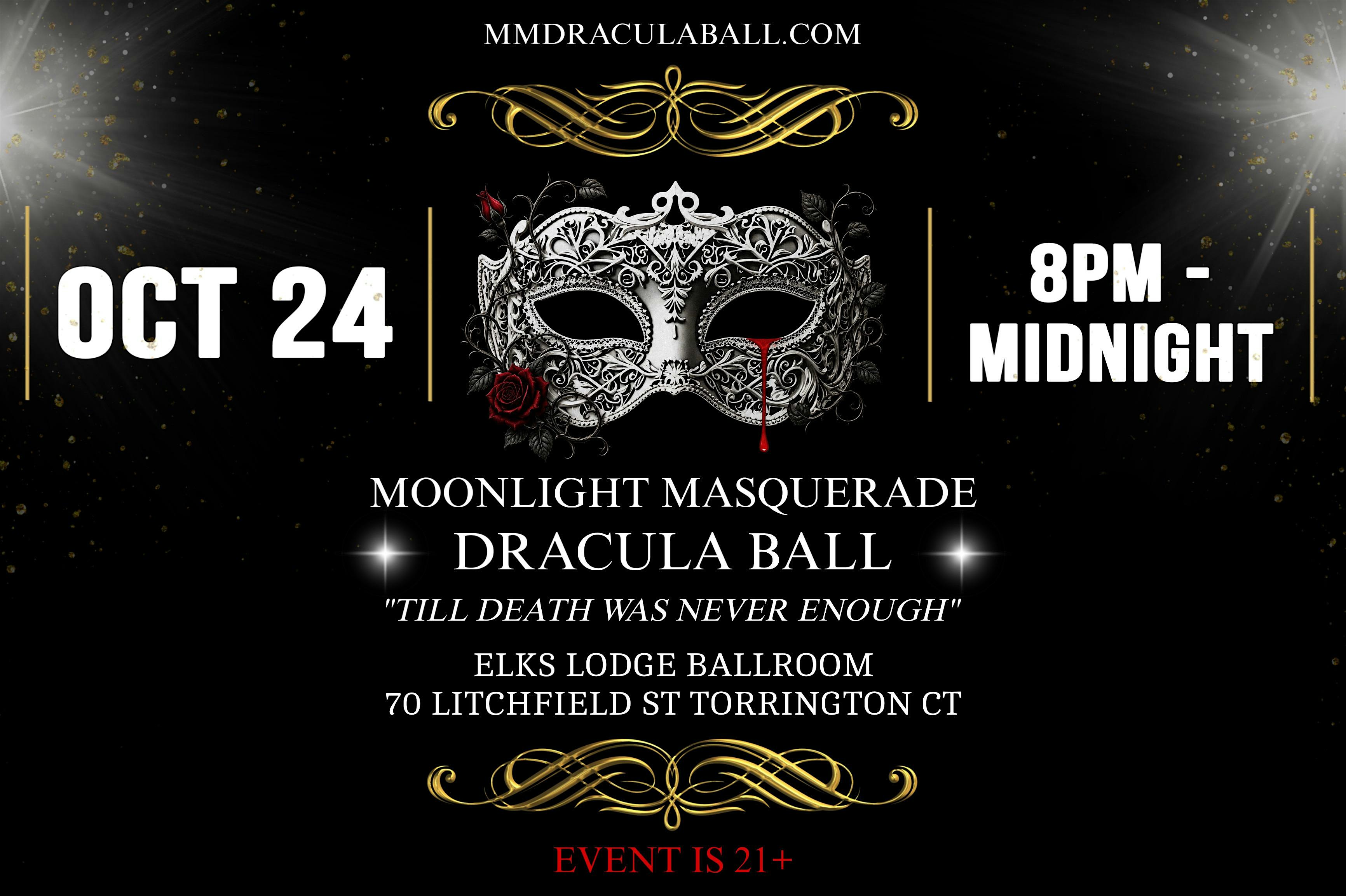 Moonlight Masquerade Dracula Ball at Torrington Elks Lodge #372 – Torrington, CT