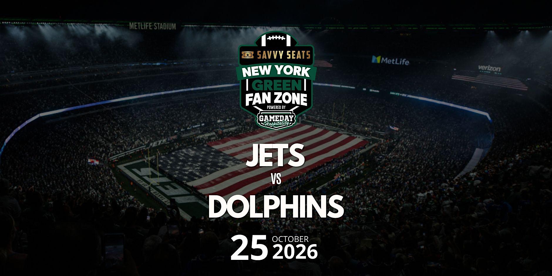 Jets vs Dolphins Fan Zone at MetLife: Food, Drinks & Game Day Vibes! at American Dream Way – East Rutherford, NJ
