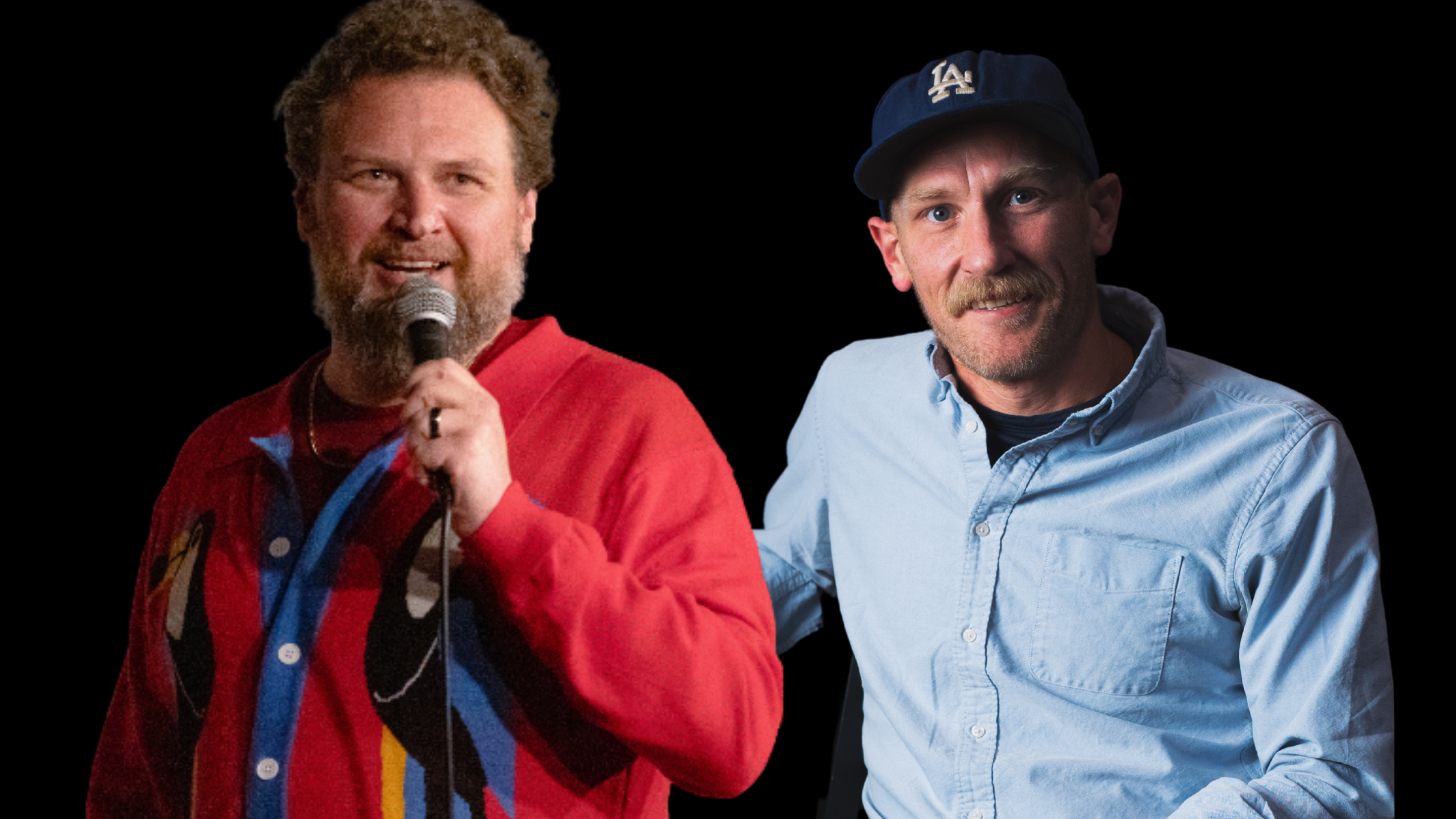 Ed Larson and Billy Wayne Davis at Cobb’s Comedy Club – San Francisco, CA