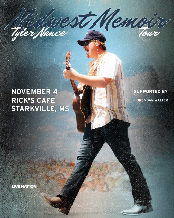 Tyler Nance: Midwest Memoir Tour at Rick’s Cafe – Starkville, MS