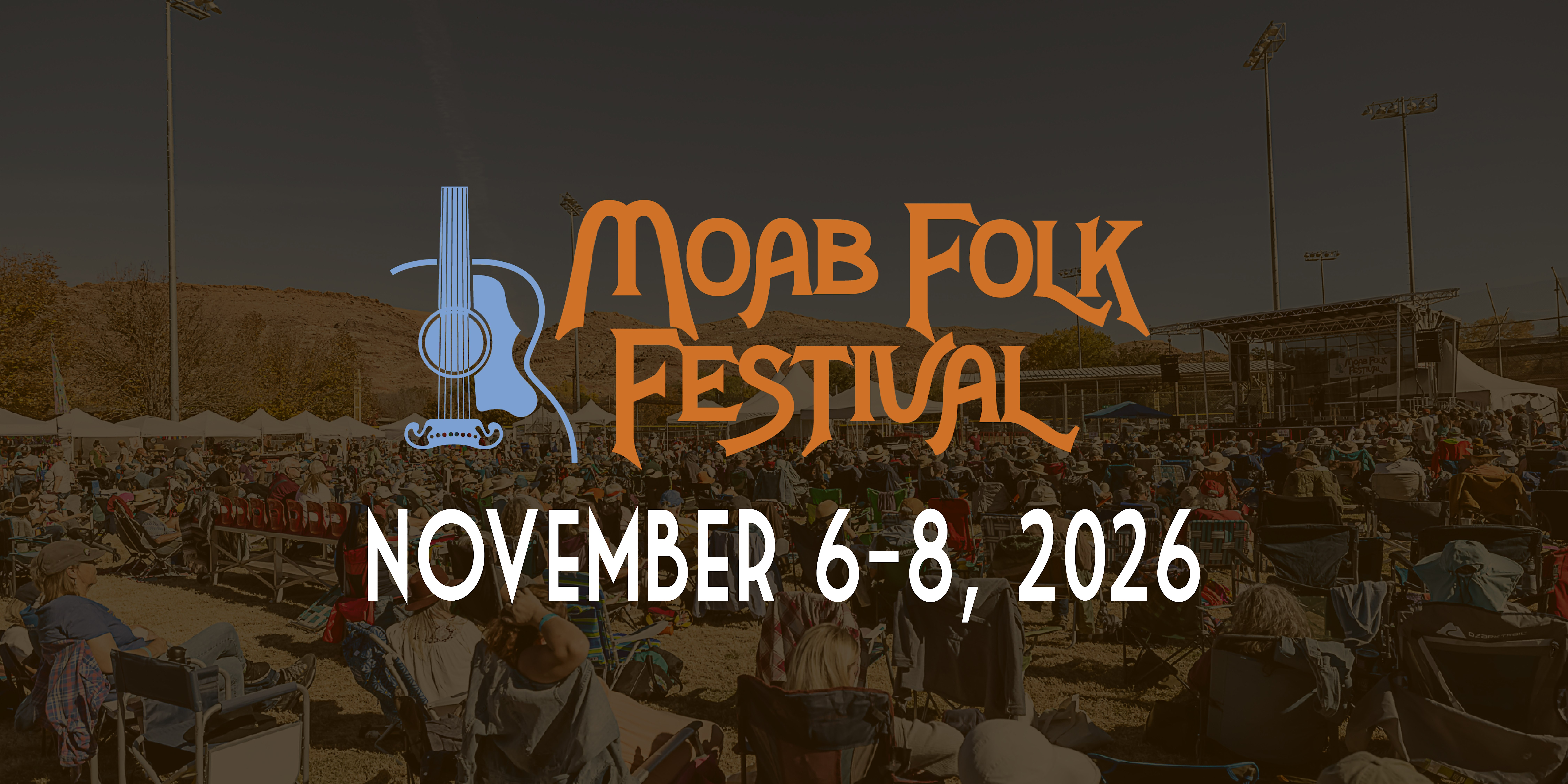 Moab Folk Festival 2026 at Center Street Ballparks – Moab, UT