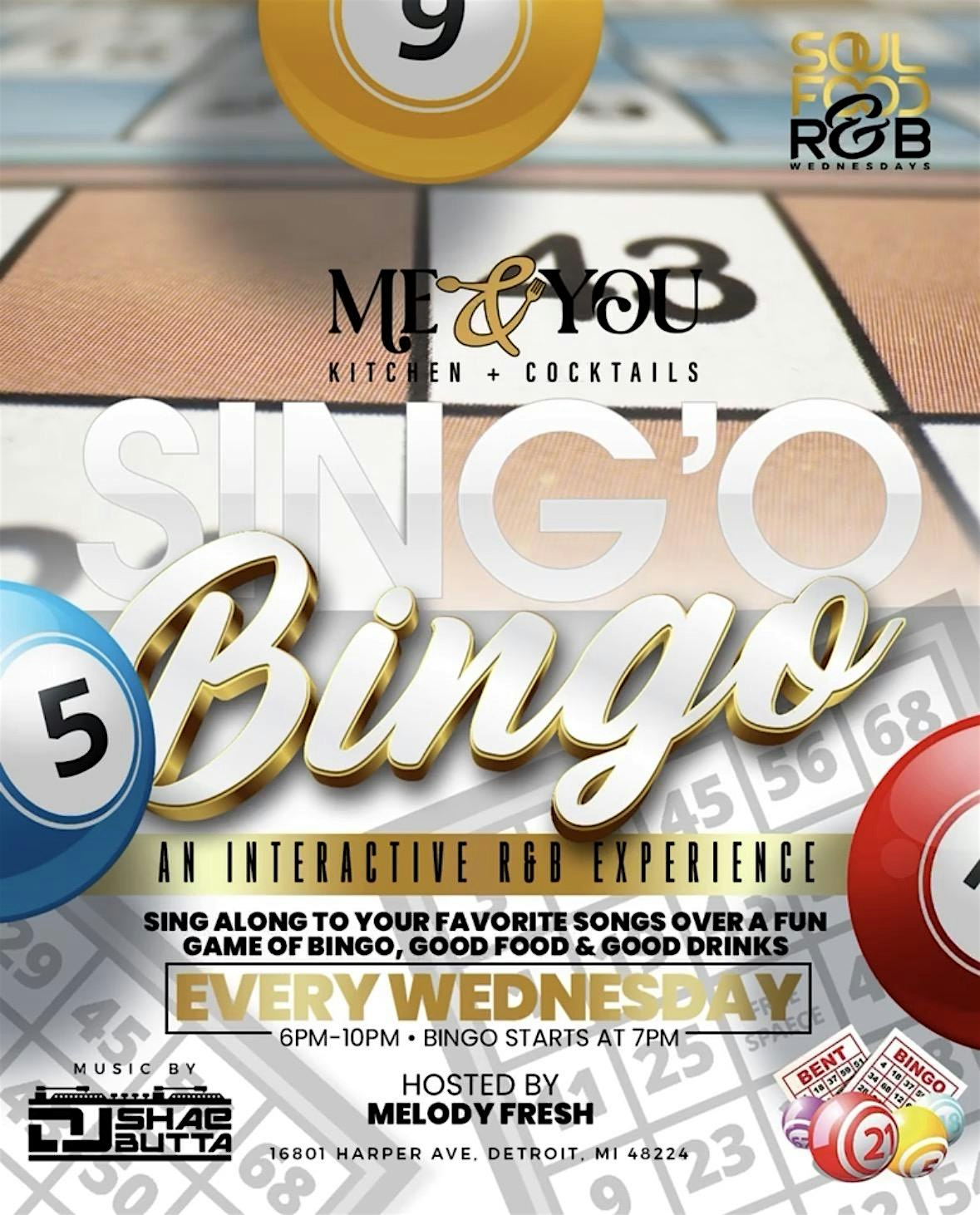 Singo Bingo at ME & YOU Kitchen + Cocktails – Detroit, MI