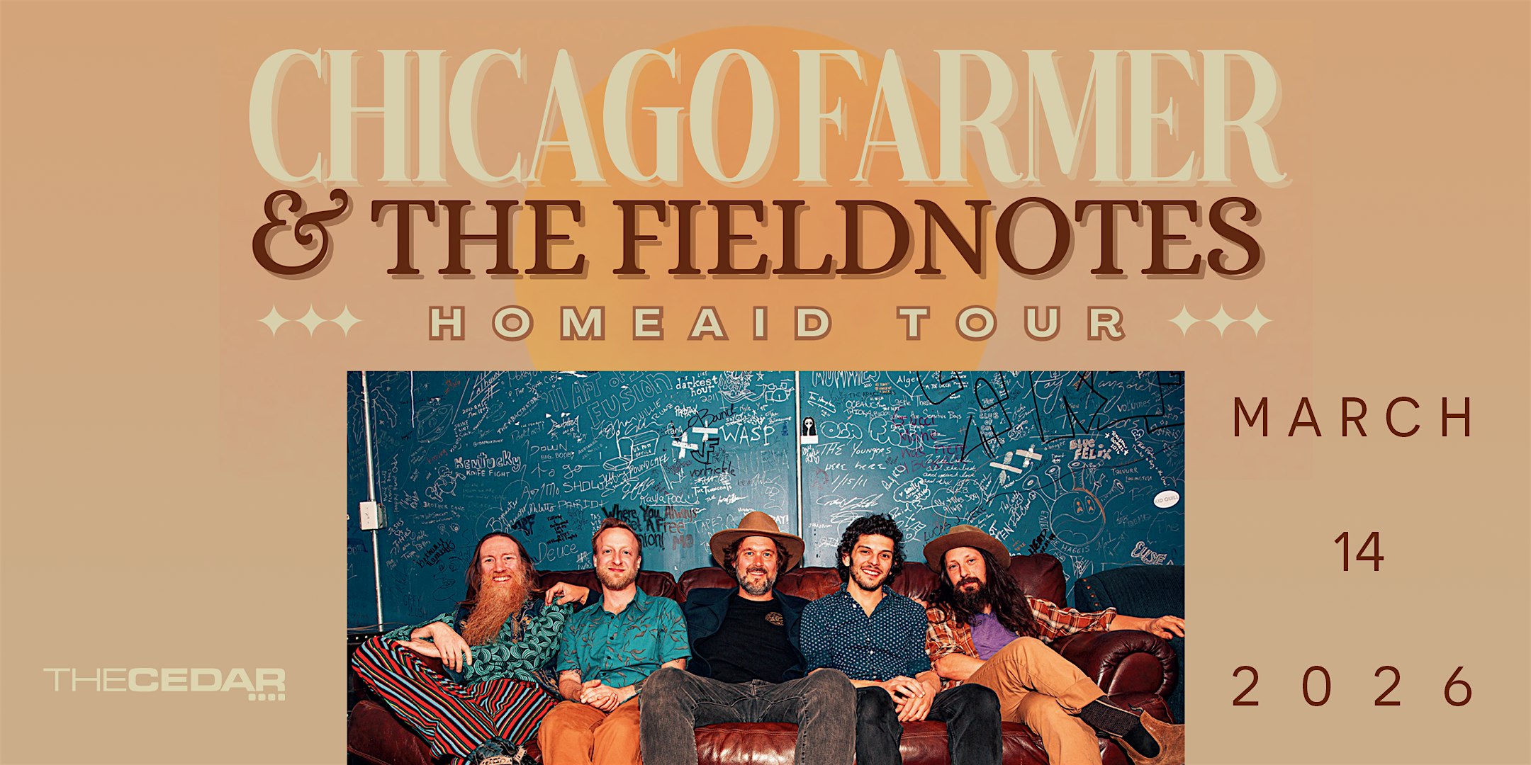 Chicago Farmer & The Fieldnotes at The Cedar Cultural Center – Minneapolis, MN