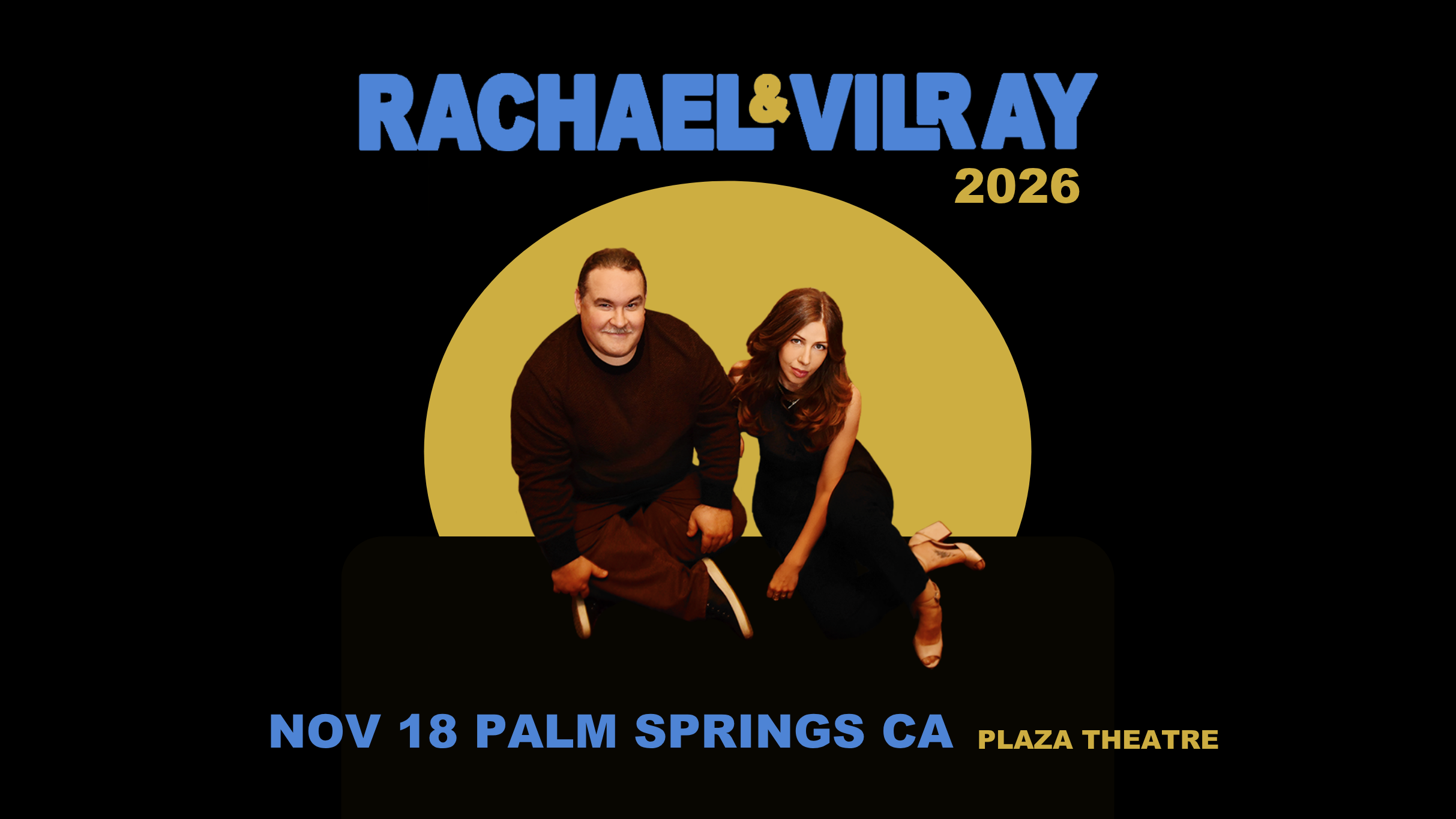 Palm Springs International Jazz Festival Presents: Rachael & Vilray at Plaza Theatre – Palm Springs, CA