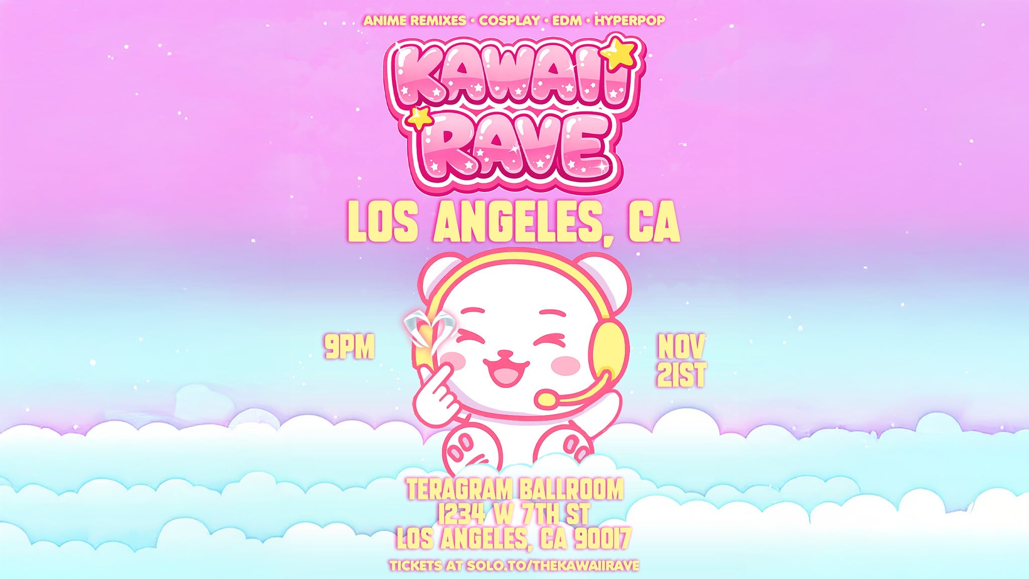 Kawaii Rave: Katseye Unofficial Afterparty at Teragram Ballroom – Los Angeles, CA