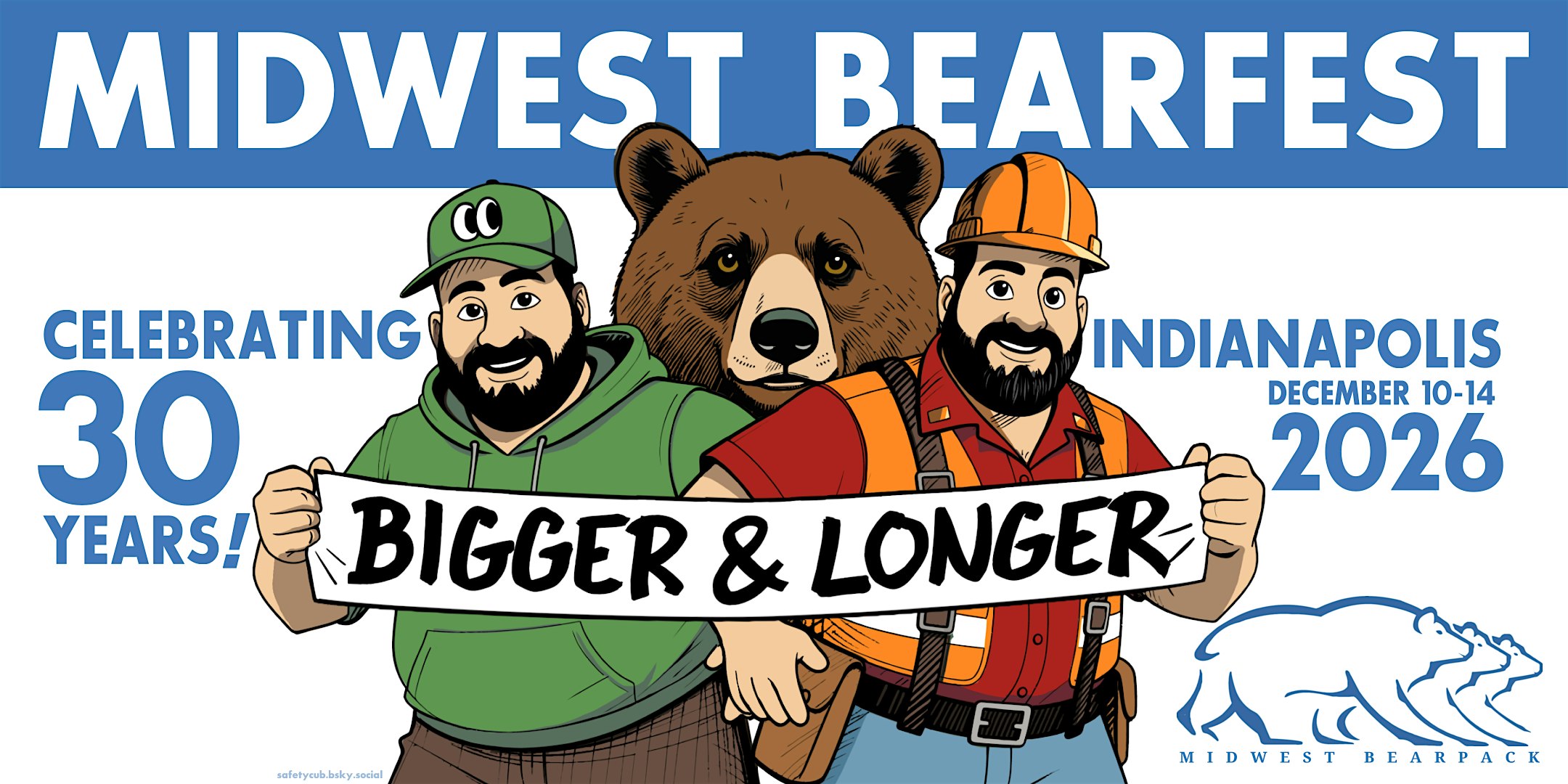 Midwest Bearfest 2026 Our 30 Year Celebration with 4 Nights of Pool Parties at The host hotel in Westfield – Westfield, IN