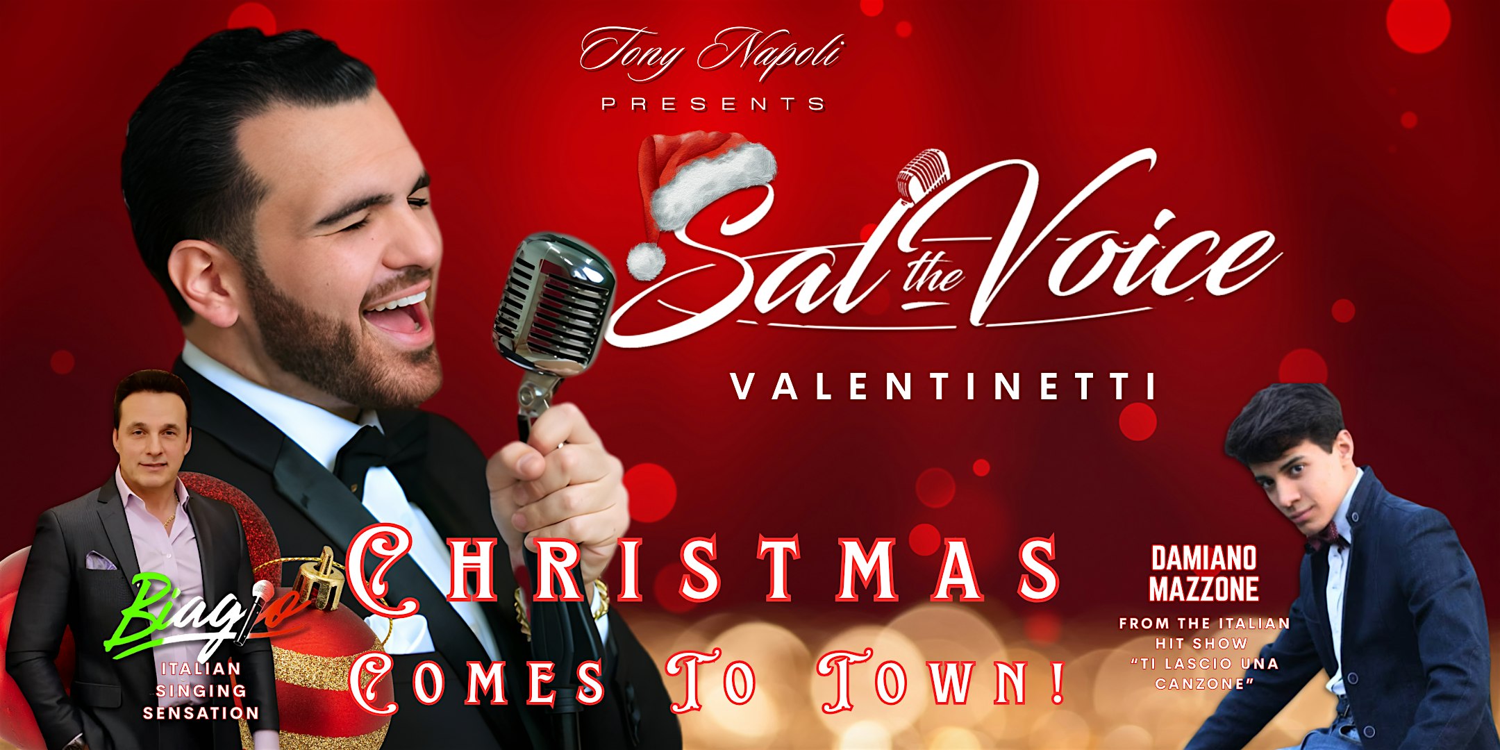 Sal Valentinetti – Christmas comes to town – New Britain, CT at Generale Amelgio Society Inc – New Britain, CT