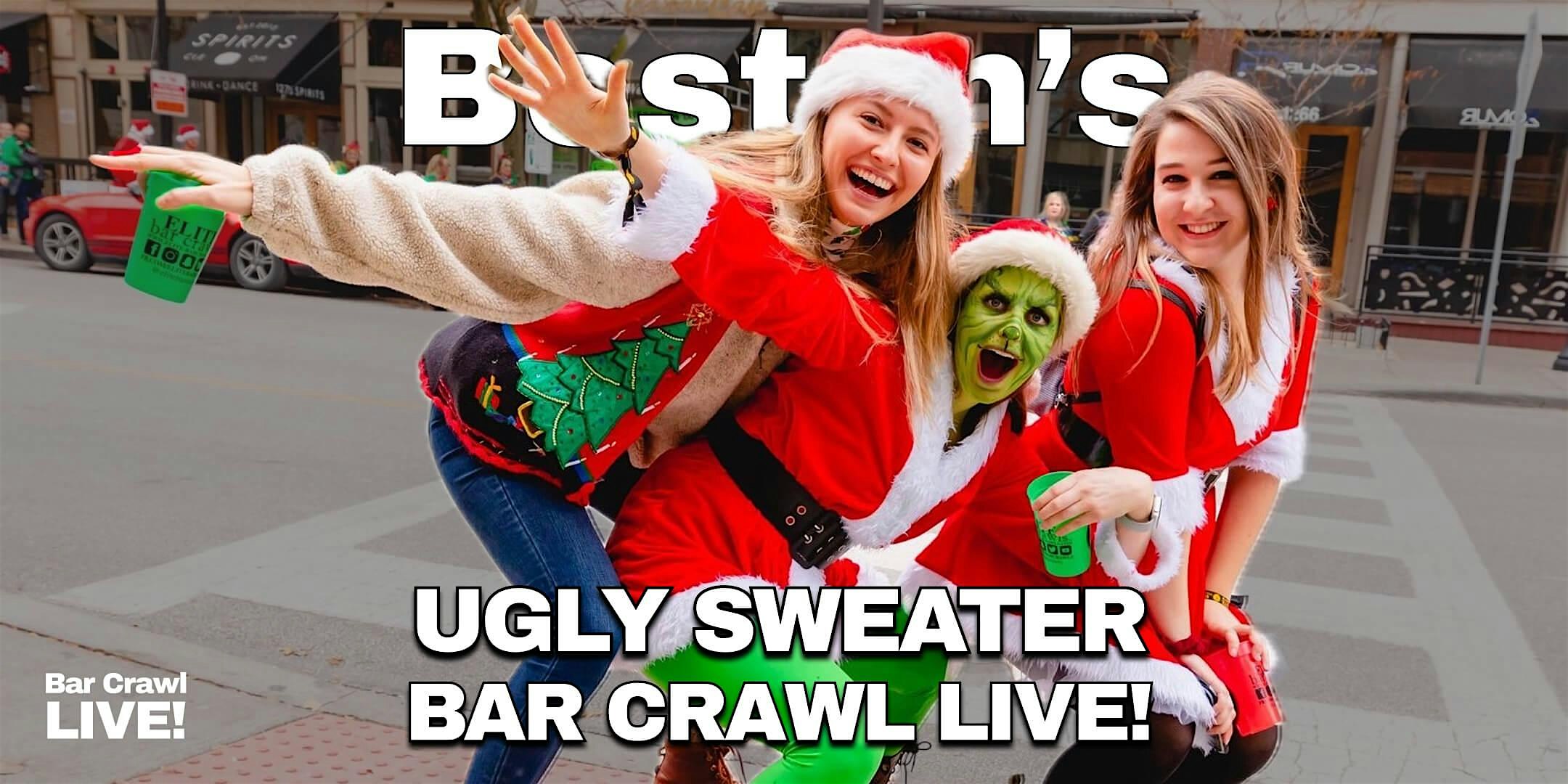 Boston Official Ugly Sweater Bar Crawl by Bar Crawl LIVE! 2026 at Wild Rover – Boston, MA