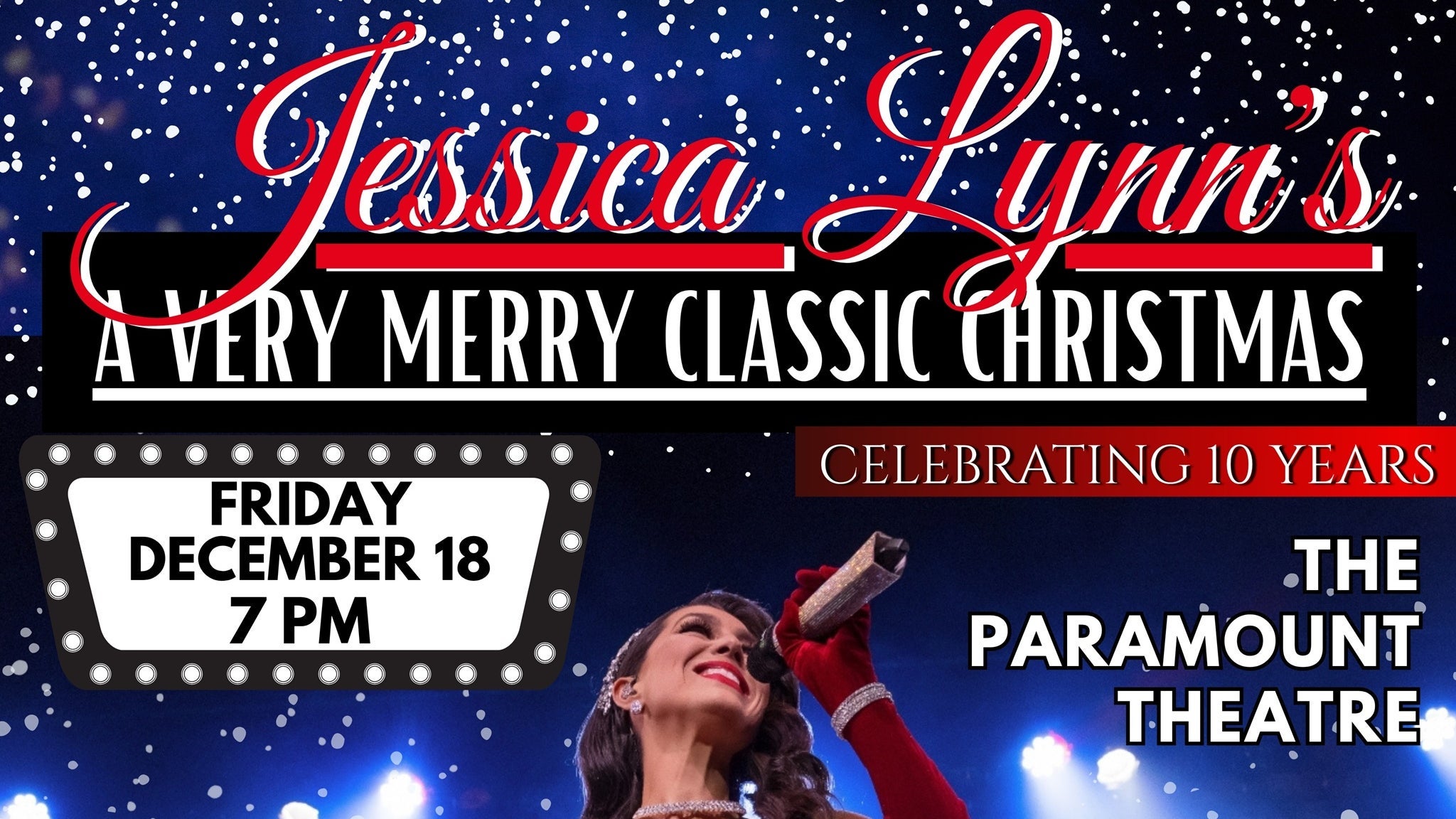Jessica Lynns A Very Merry Classic Christmas at The Paramount Theatre (Middletown, NY) – Middletown, NY